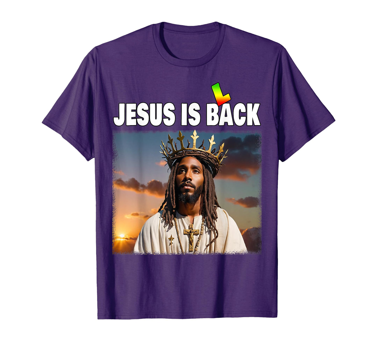 Black History Jesus T-Shirt