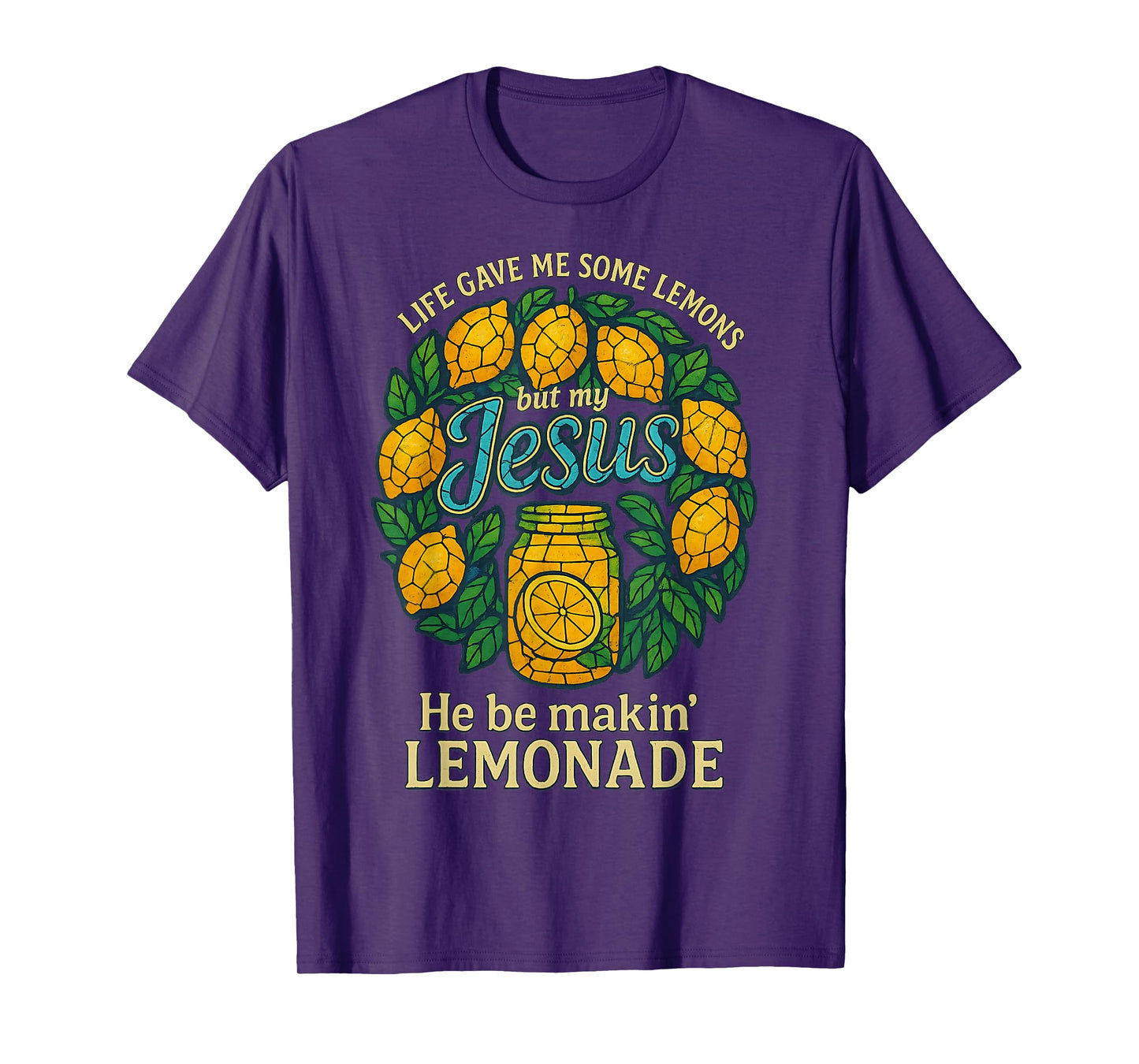Jesus Lemonade Christian Faith Funny Inspiration T-Shirt