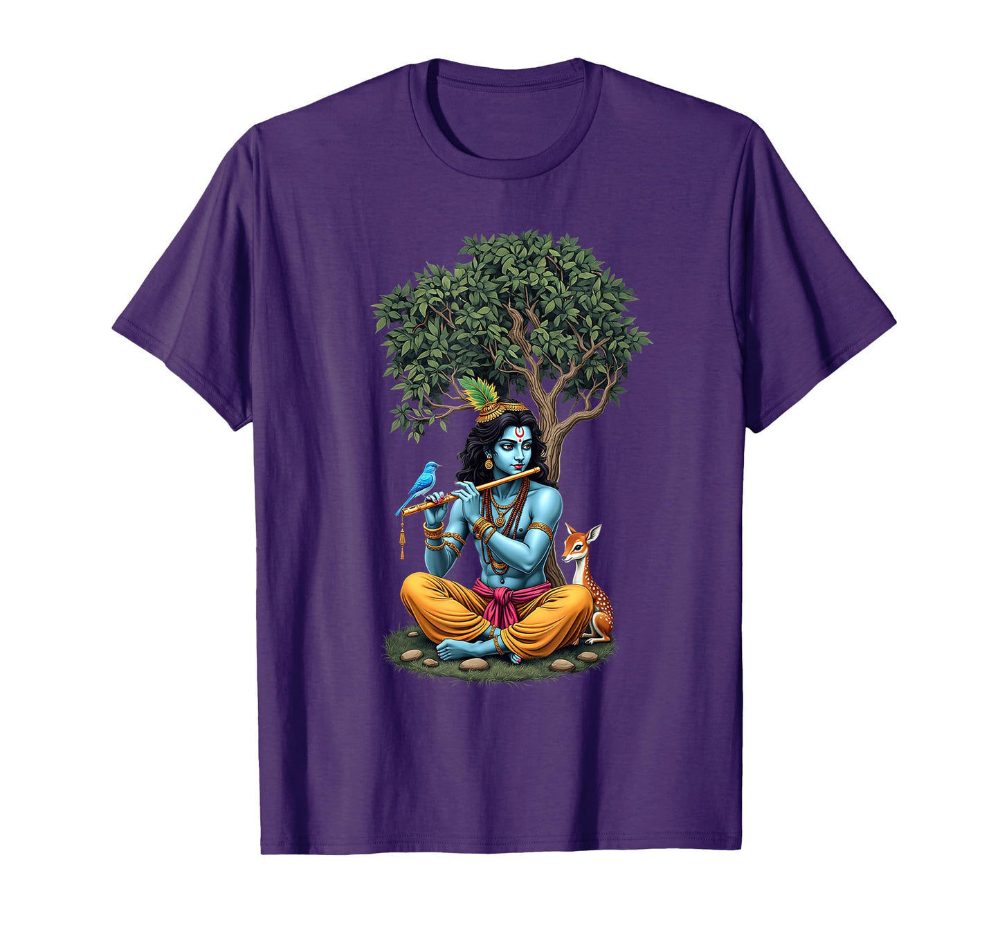 Gifts for Hindus Hinduism Diwali Festival Lord Krishna T-Shirt