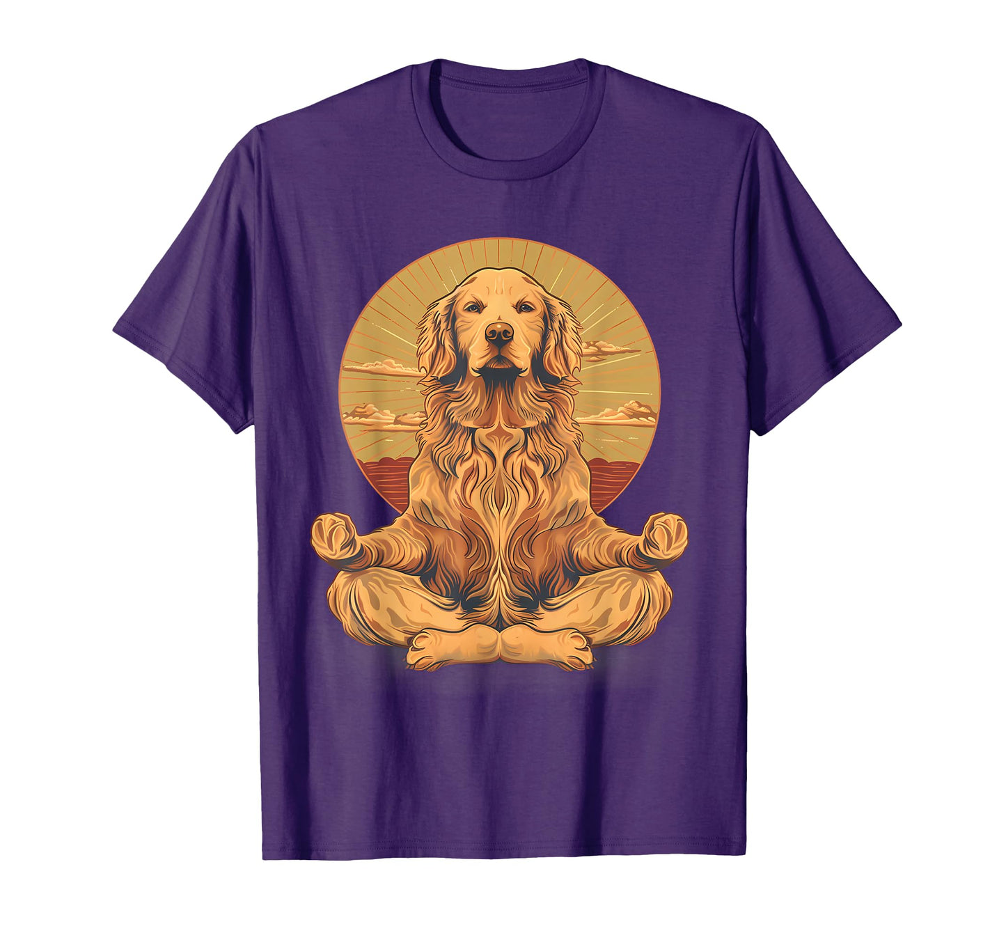 Dog Meditation Buddhist Spirituality Zen Buddha Hindu T-Shirt