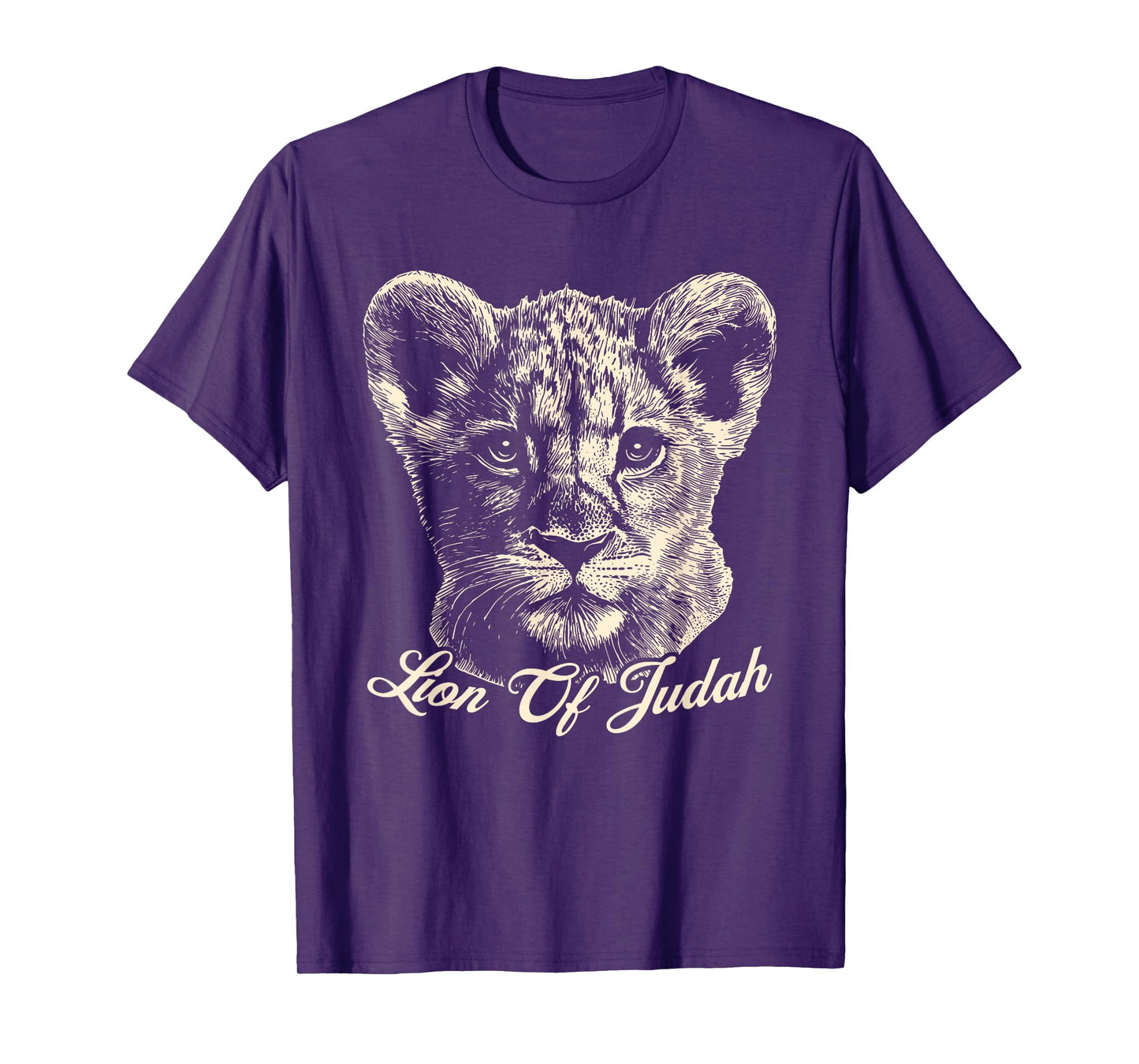 Lion of Judah Religious Christian Inspirational Lion Cub T-Shirt