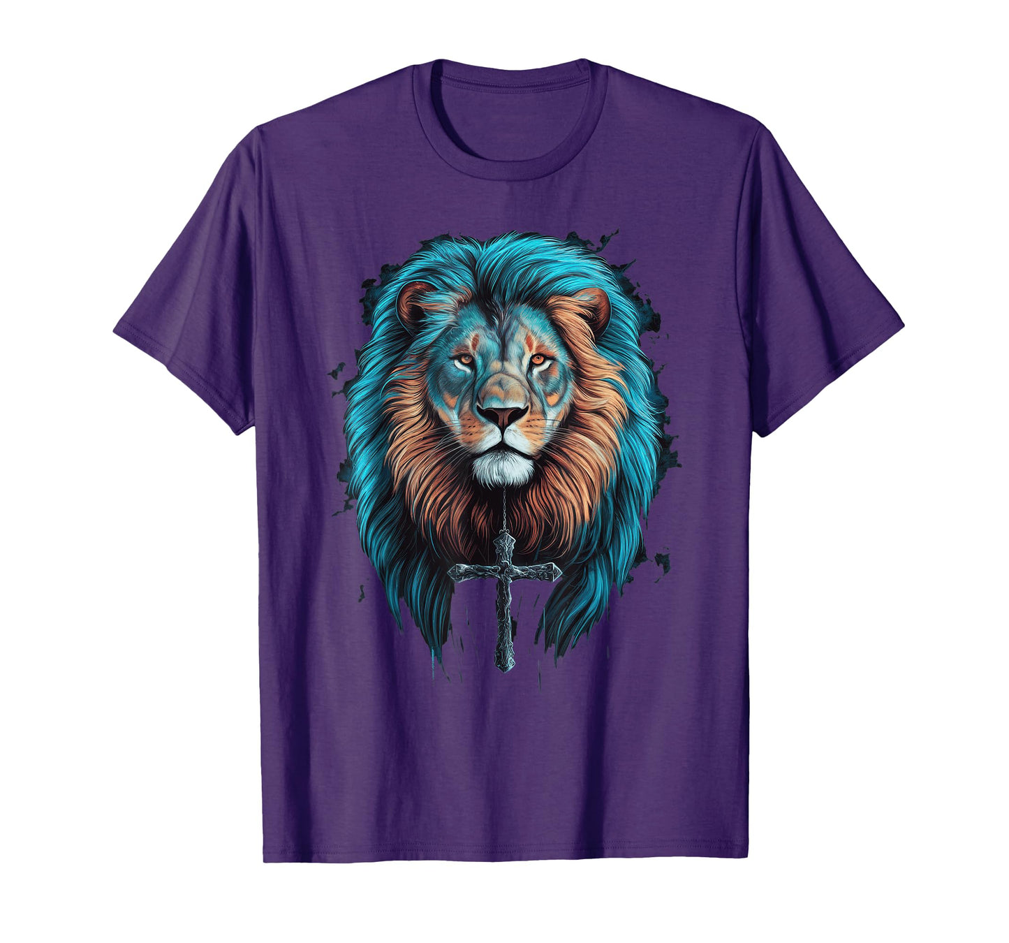 Jesus Lion of Judah Christian Faith for Men and Women T-Shirt