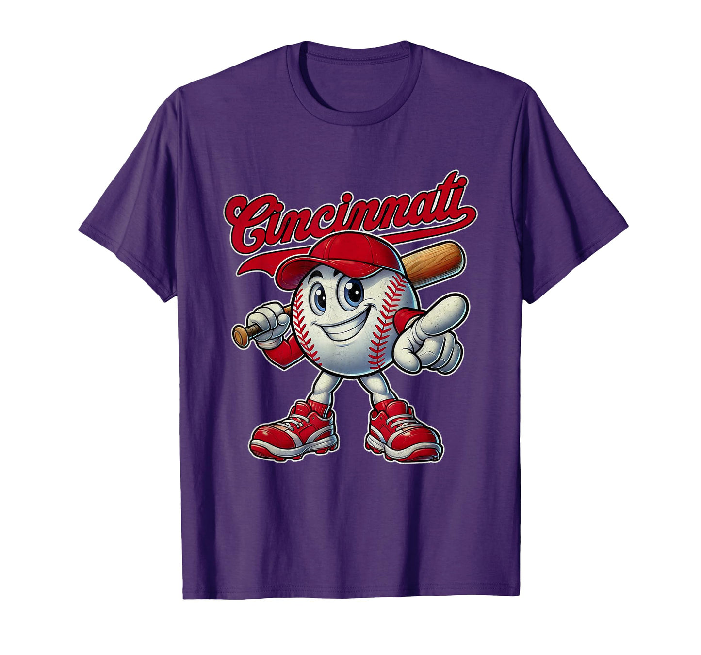 Vintage Cincinnati Proud Name Men Women Kids Girls Boys T-Shirt