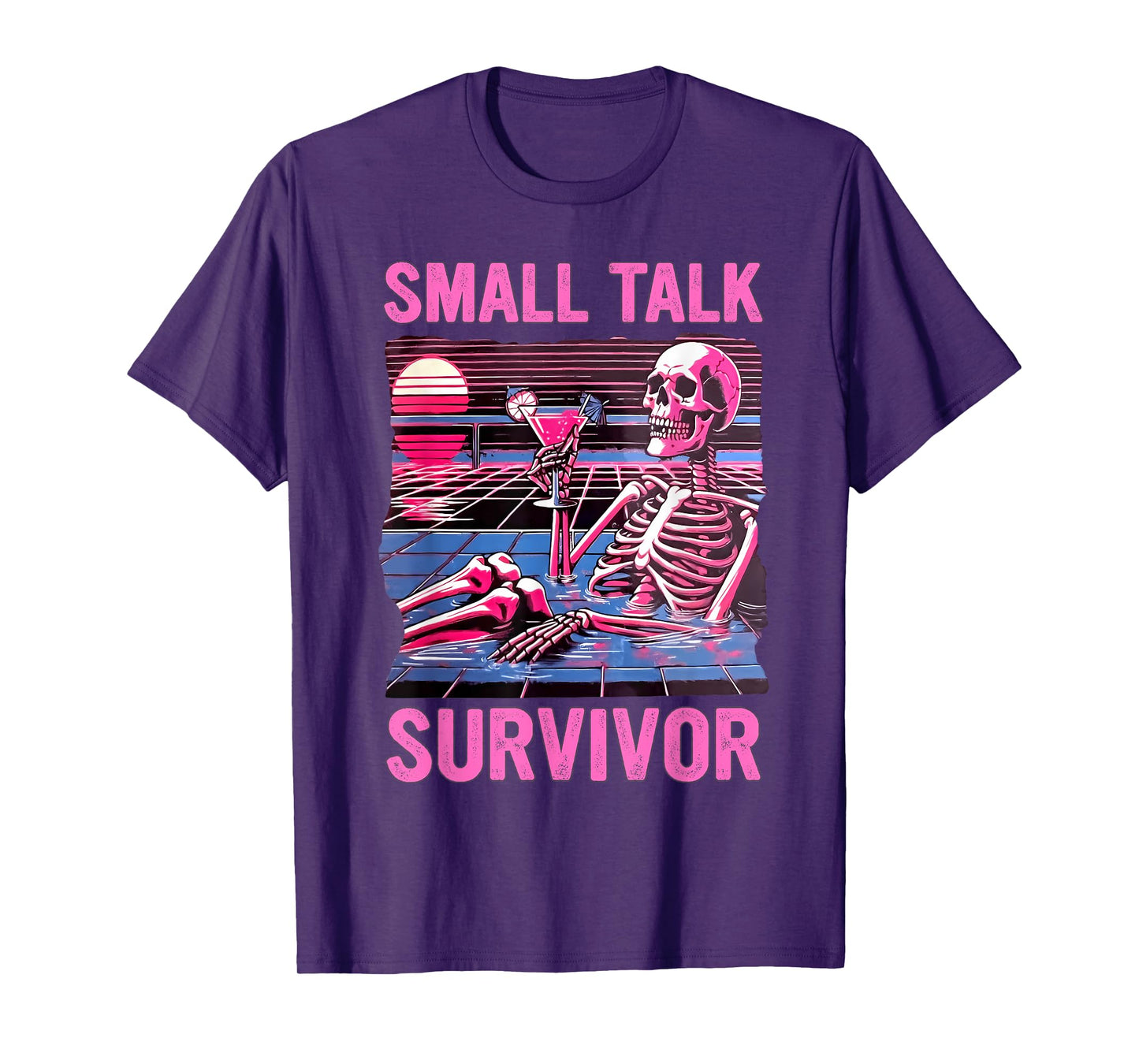 small talk survivor funny design T-Shirt