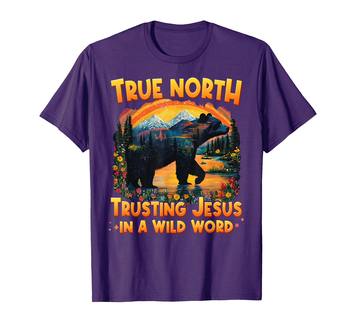 True-North Trusting Jesus In A Wild World VBS 2025 T-Shirt