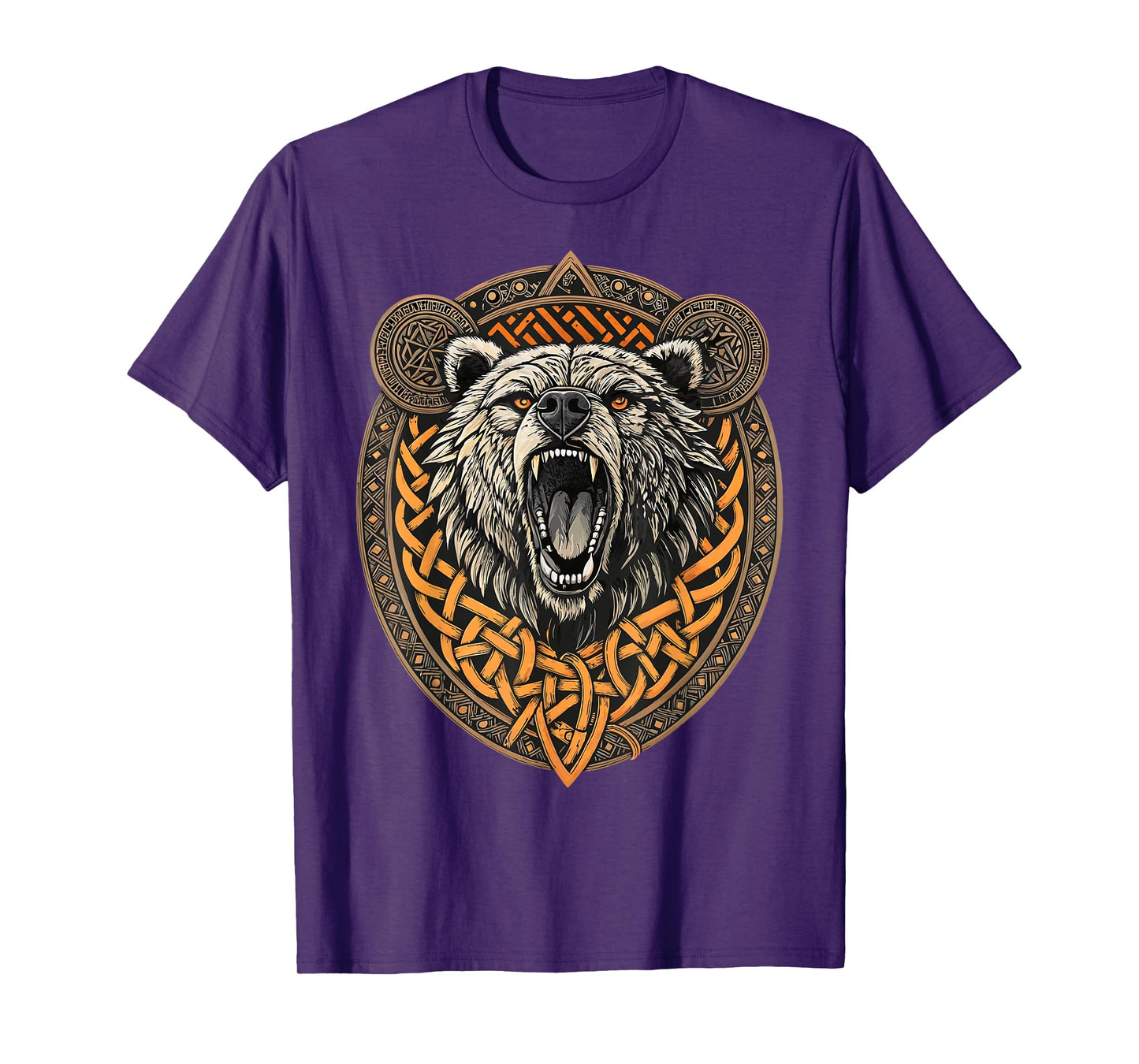 Ancient Viking Knotwork – Berserker Battle Bear T-Shirt