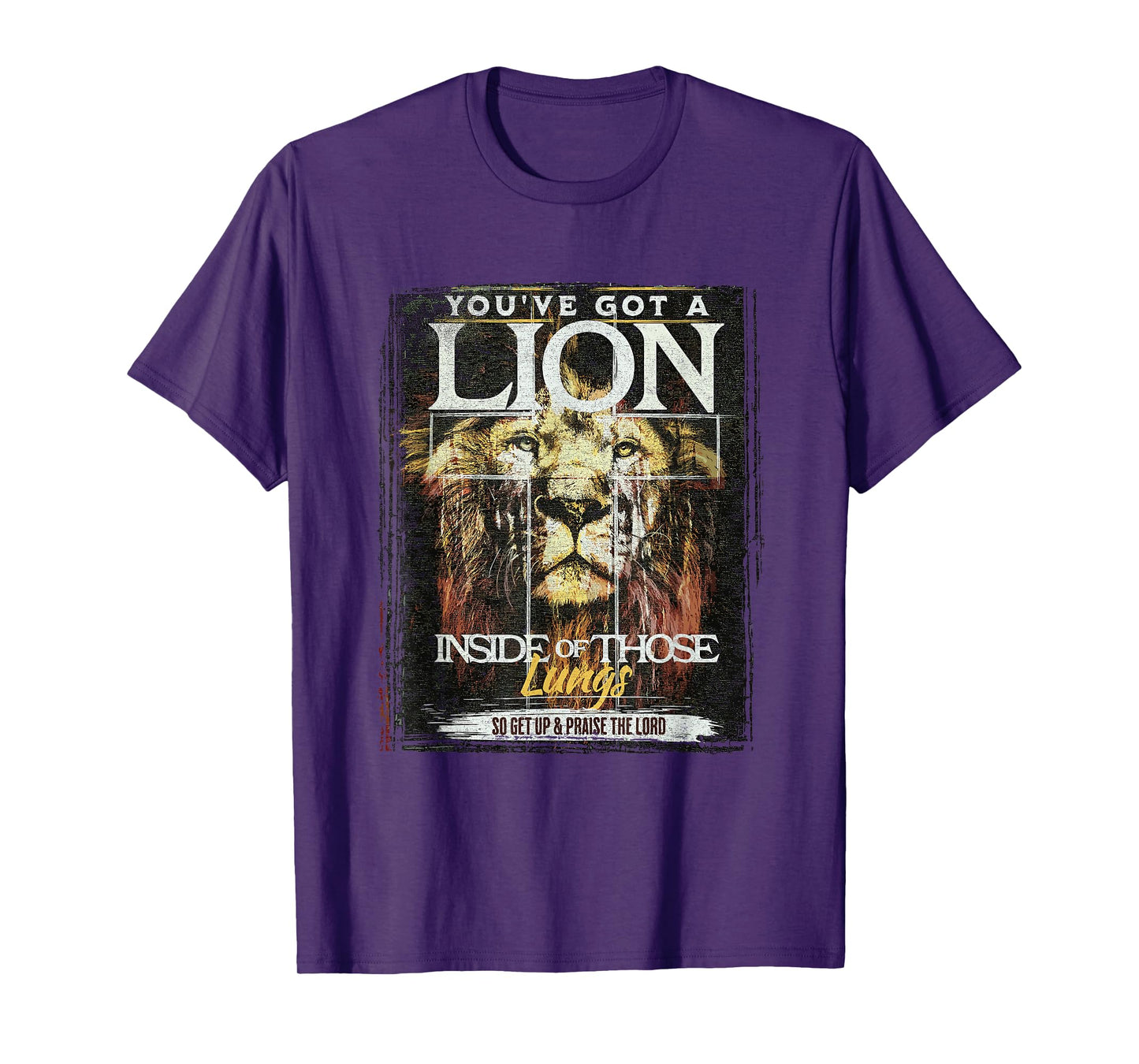 You've Got a Lion Inside of Those Lungs Praise the Lord T-Shirt