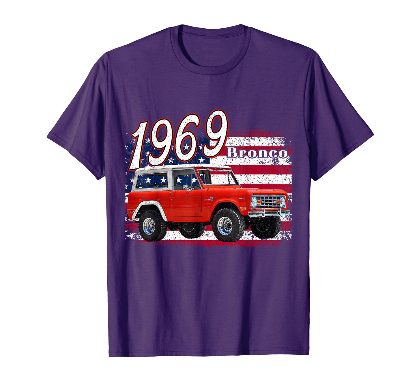 1969 69 Bronco SUV Car T-Shirt