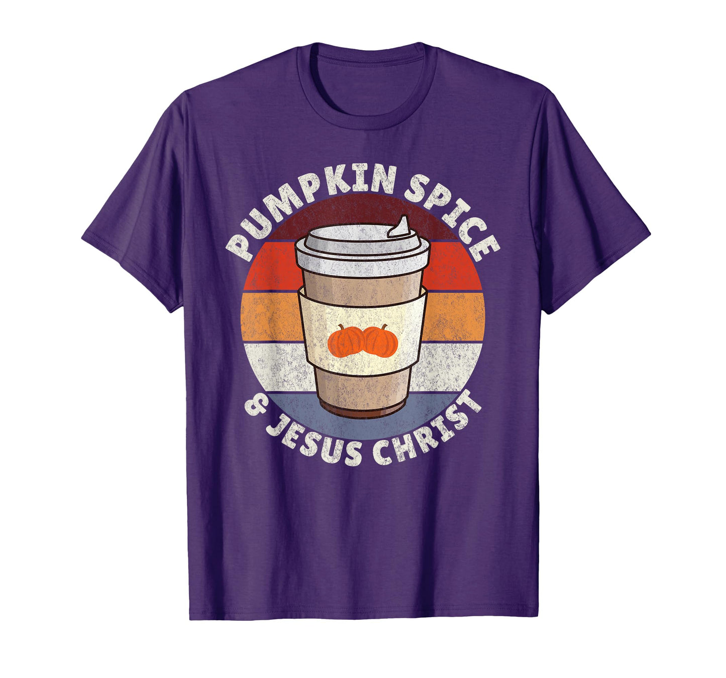 Pumpkin Spice & Jesus Christ, Fall Autumn Season T-Shirt