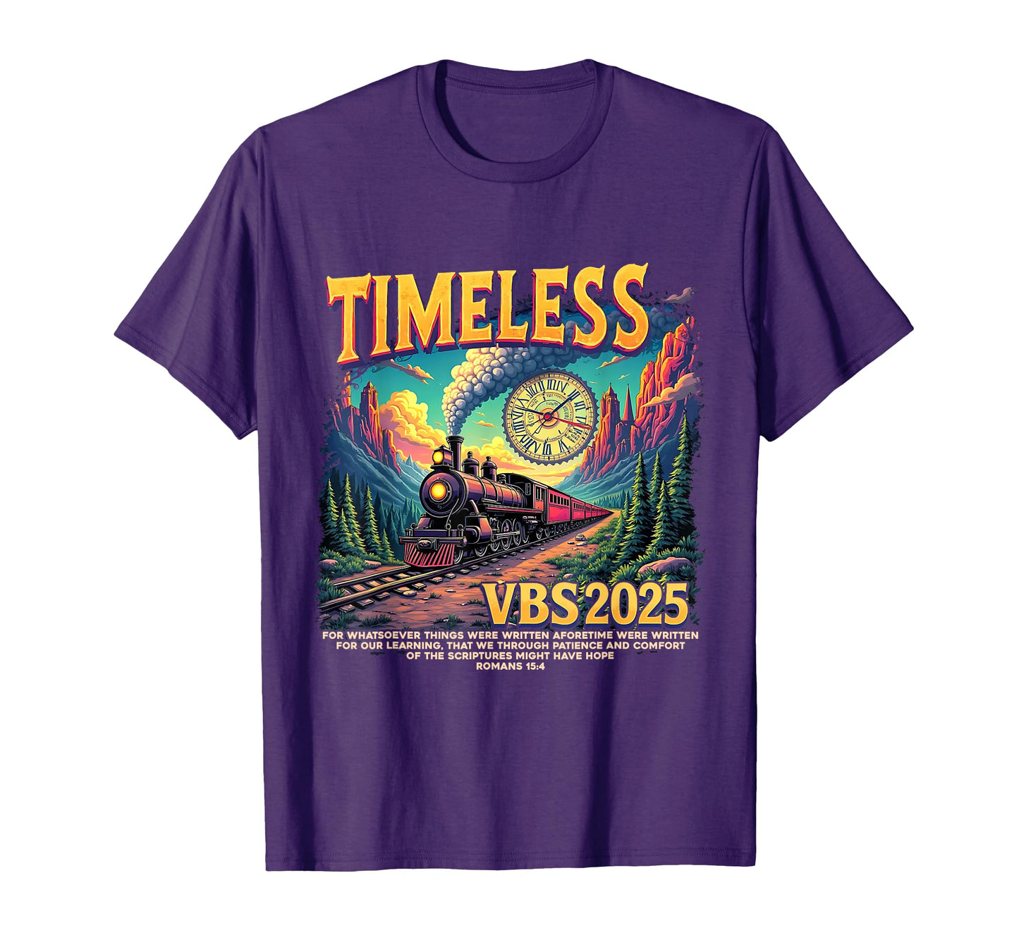Christian Summer Timeless VBS 2025 We Through Patience T-Shirt