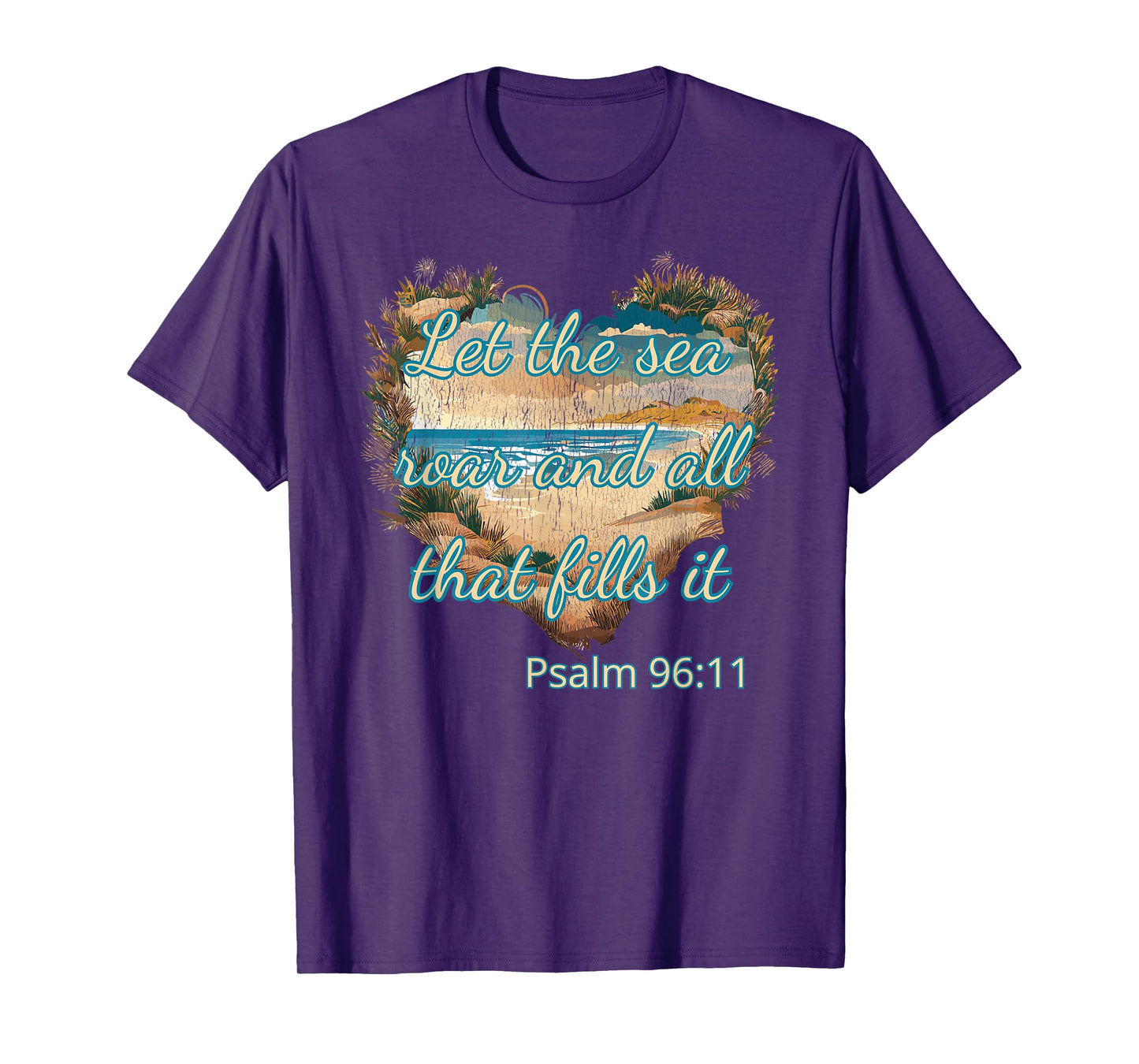 Beach Theme Christian Quotes Bible Verse Sayings T-Shirt