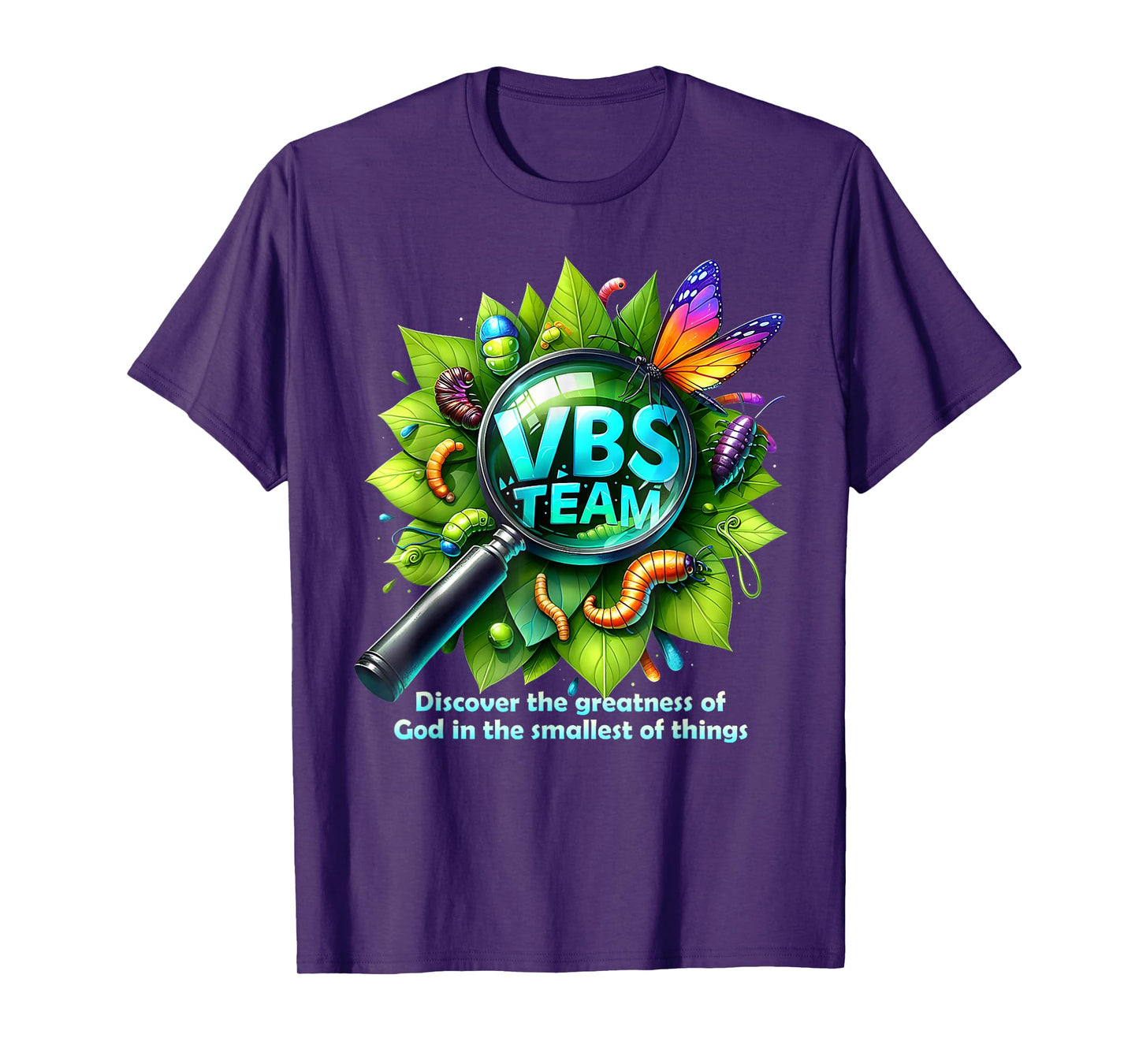 VBS 2025 Magnified Smallest Insects Adventure VBS Team T-Shirt