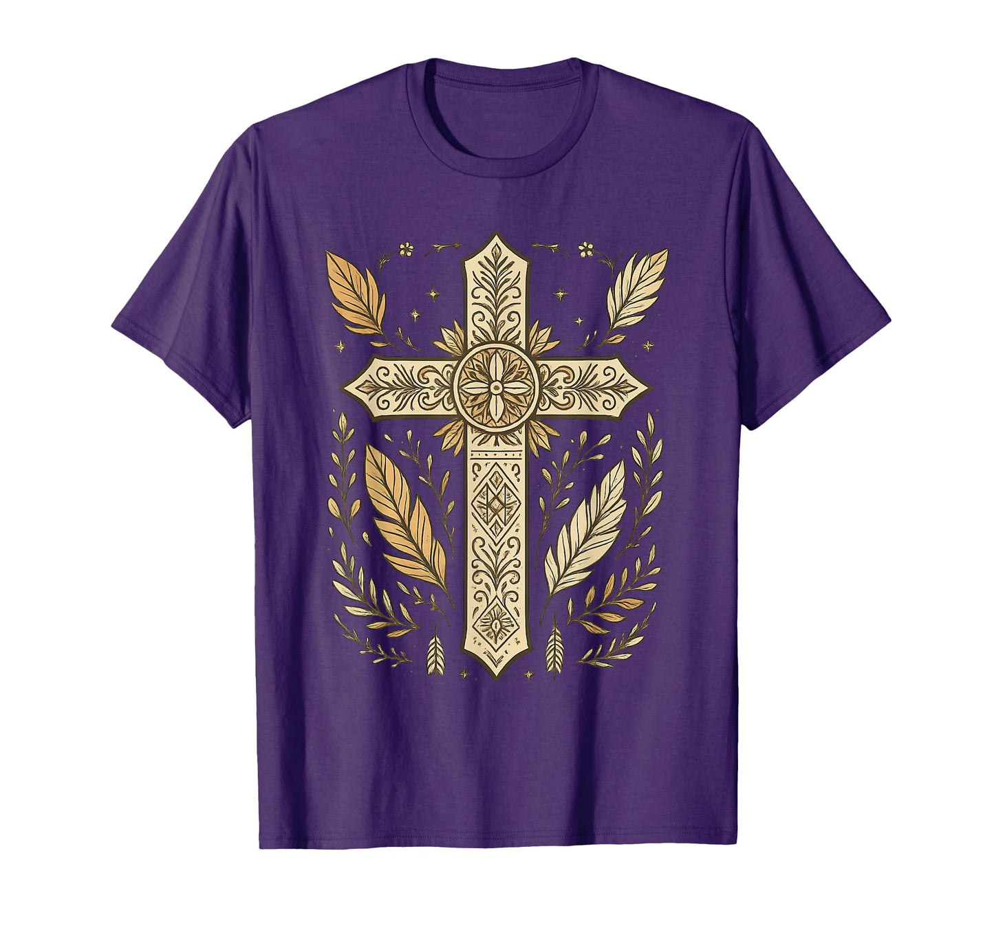 Jesus Shirts, Christian Cross T-Shirt, Rooted in Christ Tee T-Shirt