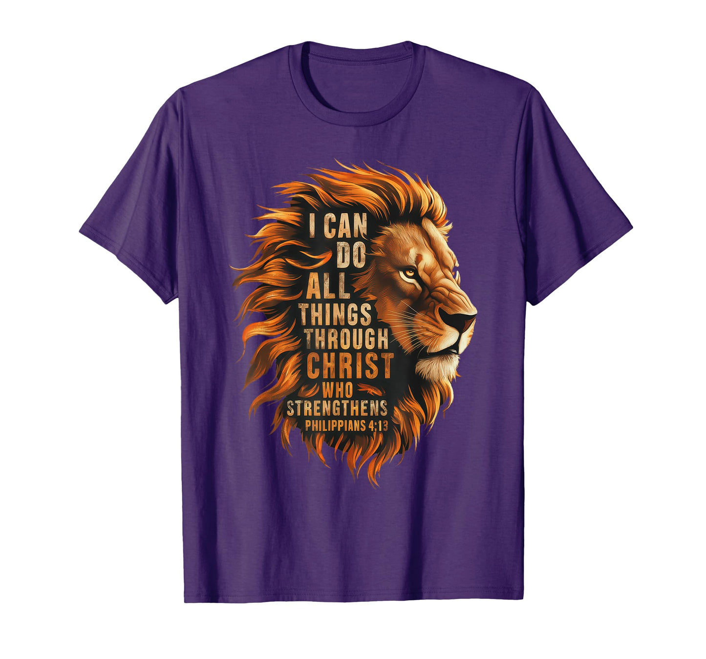 I Can Do Things Through Christ Christian Philippians 4:3 T-Shirt