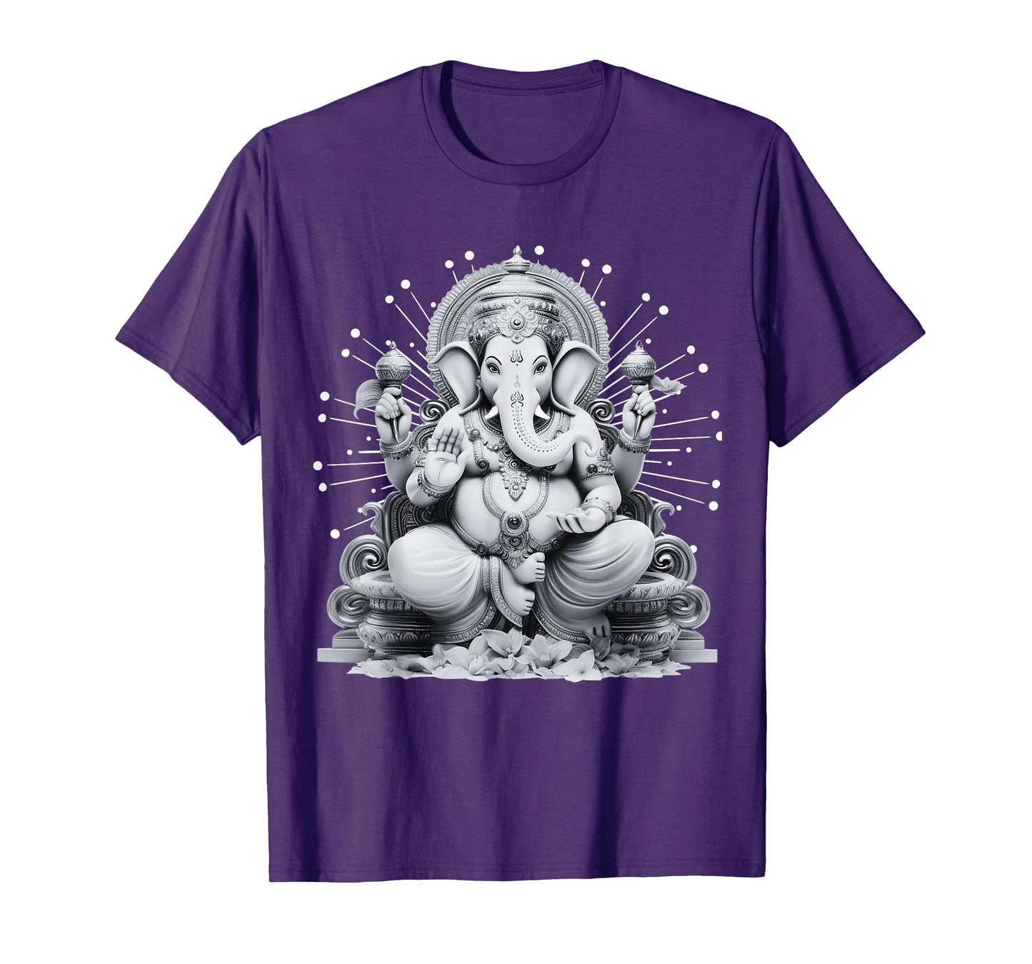 Ganesh Hindu Elephant God Ganesha Yoga Spiritual T-Shirt