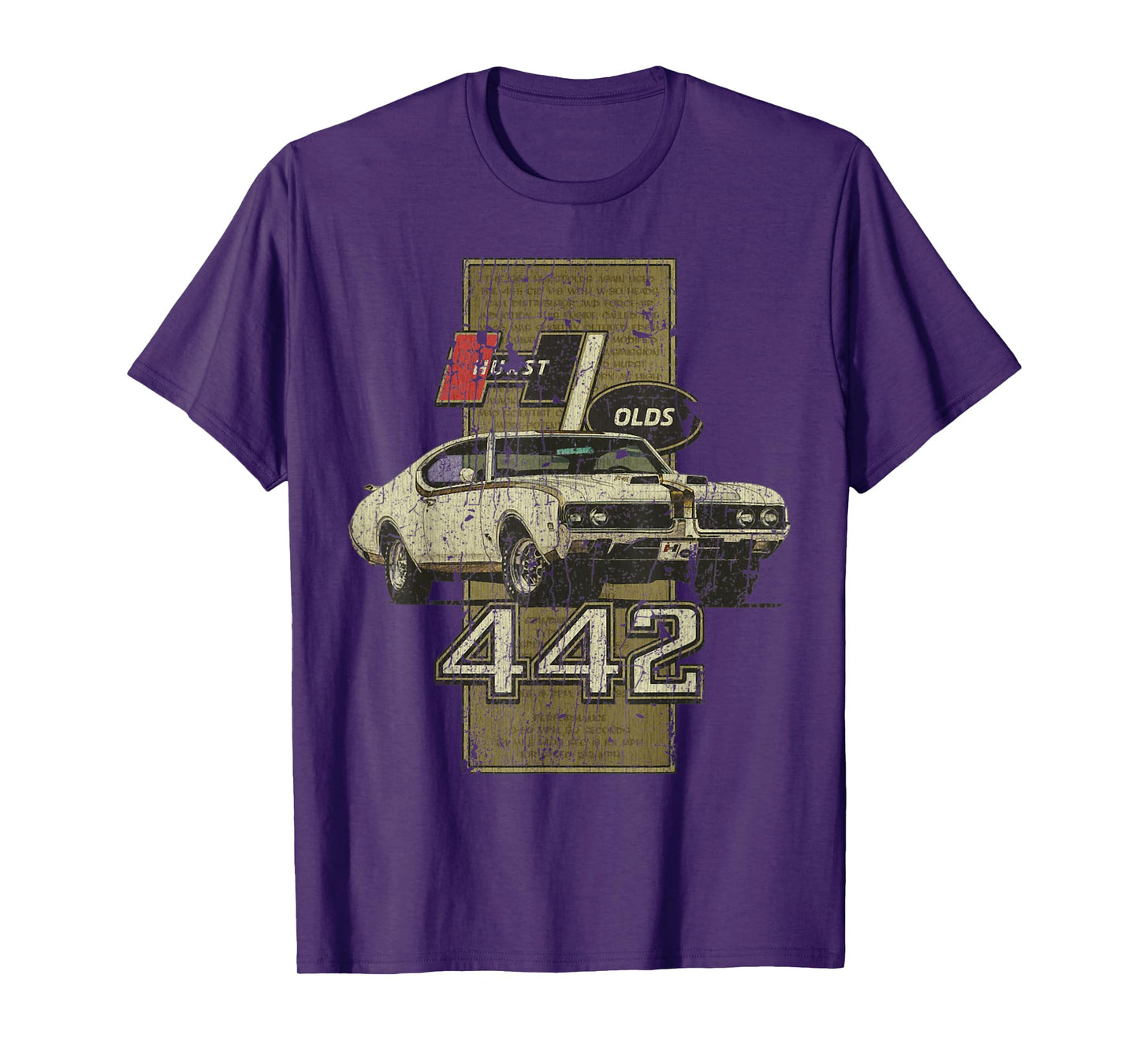 1969 69 olds 442 muscle car T-Shirt