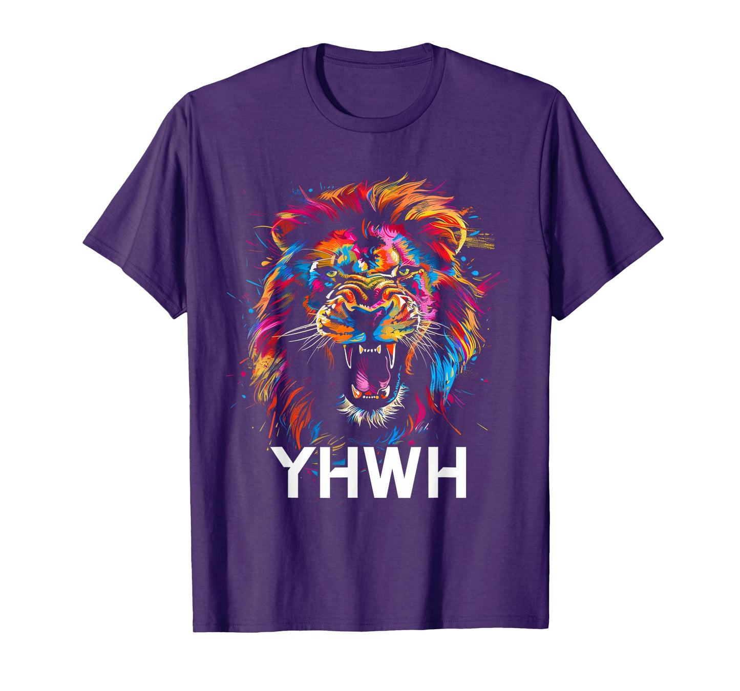 Hebrew Israelite Lion Of Judah Tribe YHWH Jew Jewish Yah T-Shirt