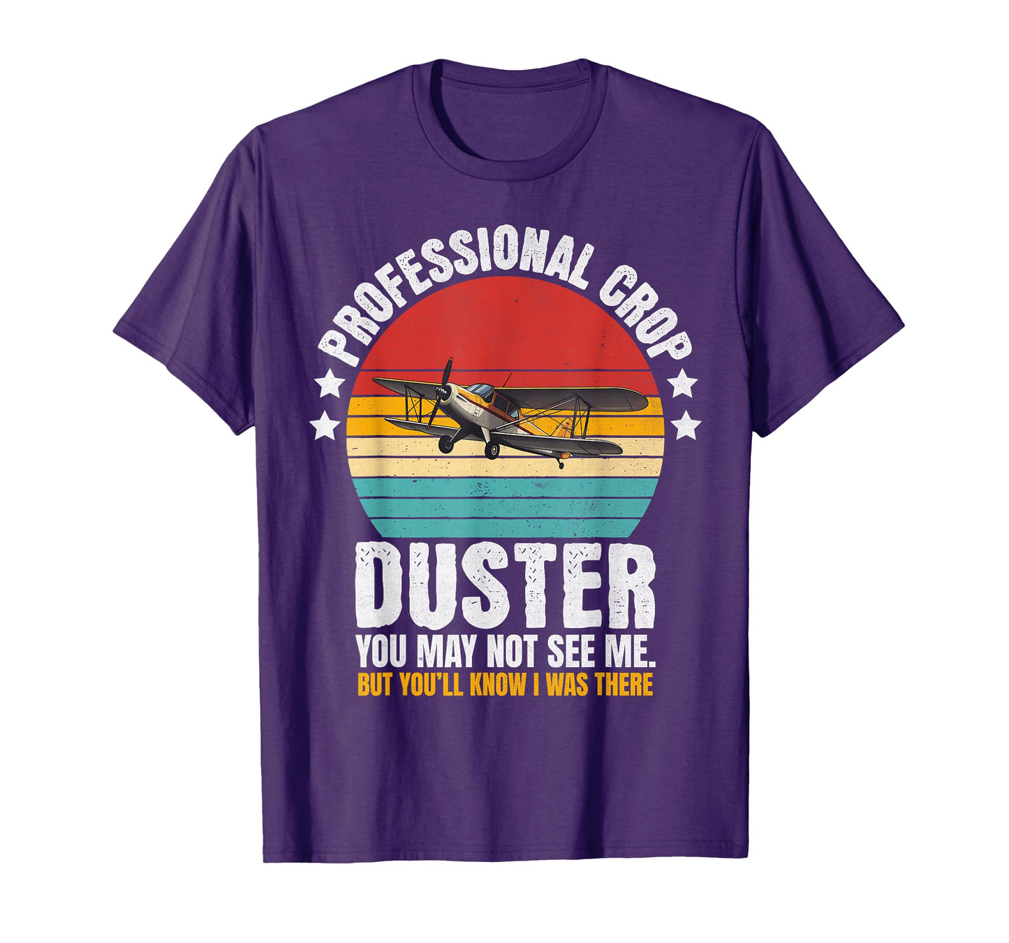 Sarcastic Professional Crop Duster Funny Adult Joke T-Shirt