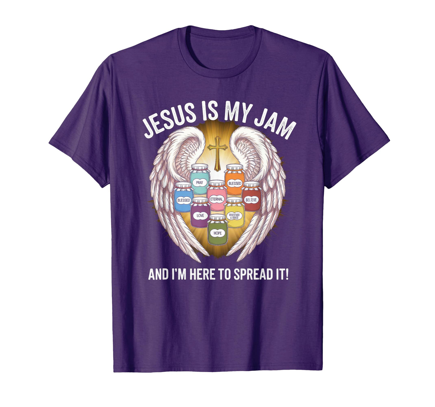 Jesus is My Jam Tshirt Men Women Christian Bible Verse T-Shirt