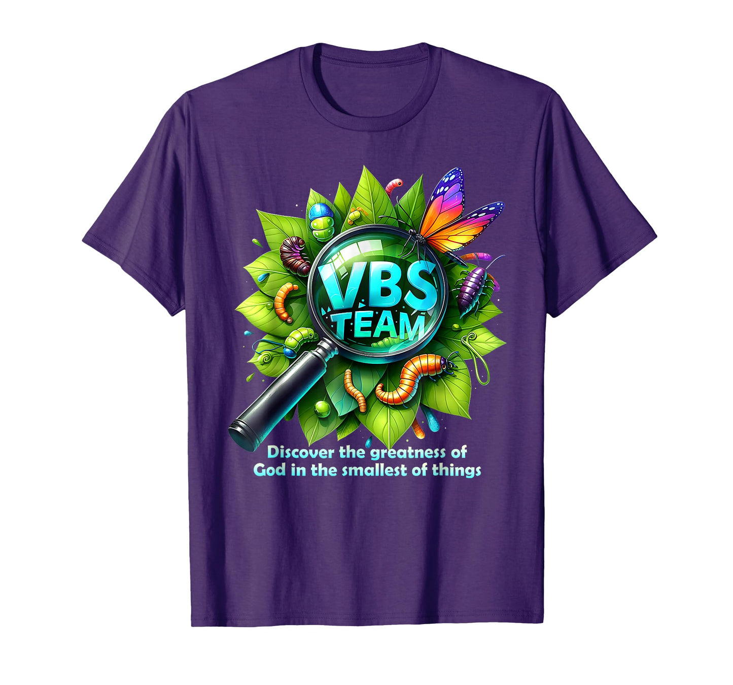 VBS Team 2025 Magnified Smallest Insects Adventure VBS T-Shirt