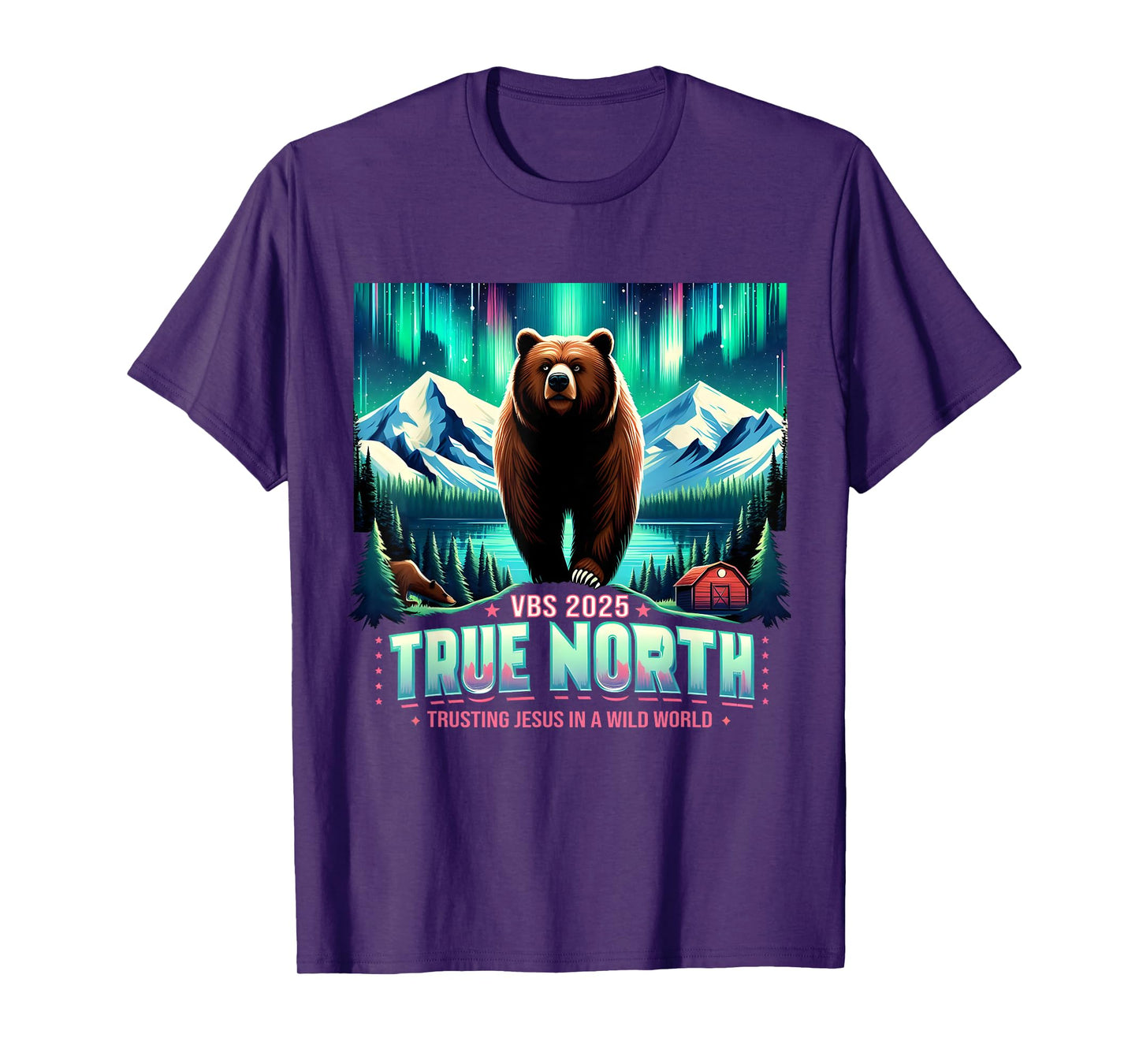 True North VBS 2025 Trusting Jesus Wilderness Christian T-Shirt