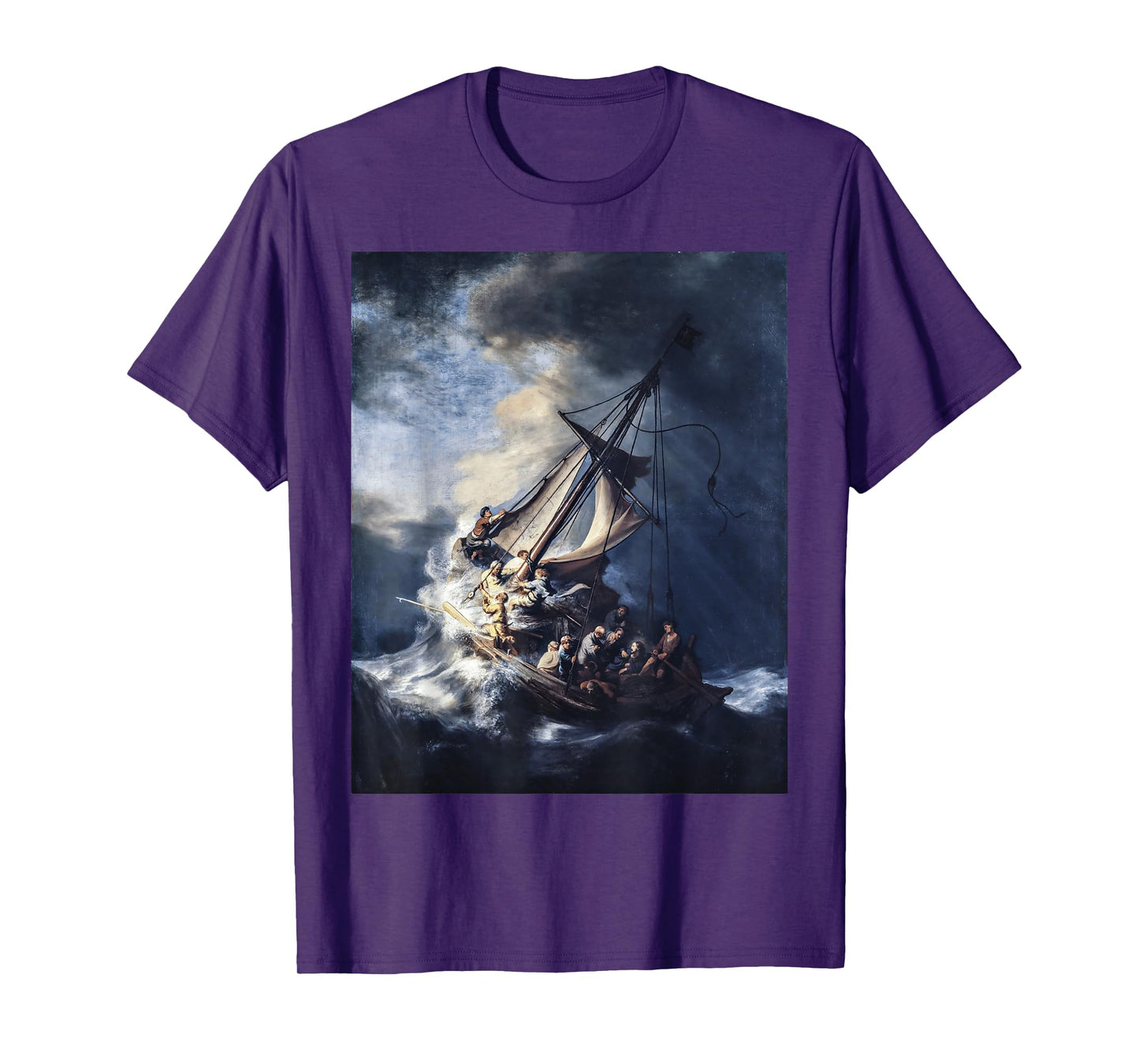Rembrandt Christ in the Storm on the Sea of Galilee T-Shirt