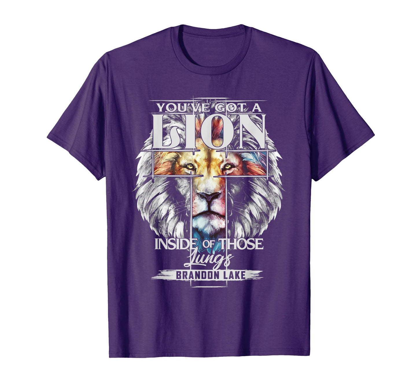 Let Your Lion Out Brandon Lake Merch Praise Jesus T-Shirt