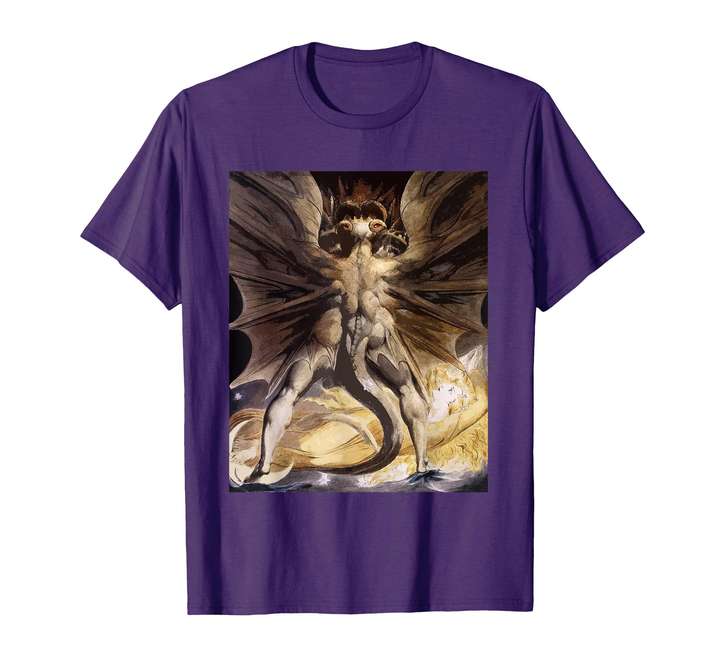 The Great Red Dragon by William Blake T-Shirt