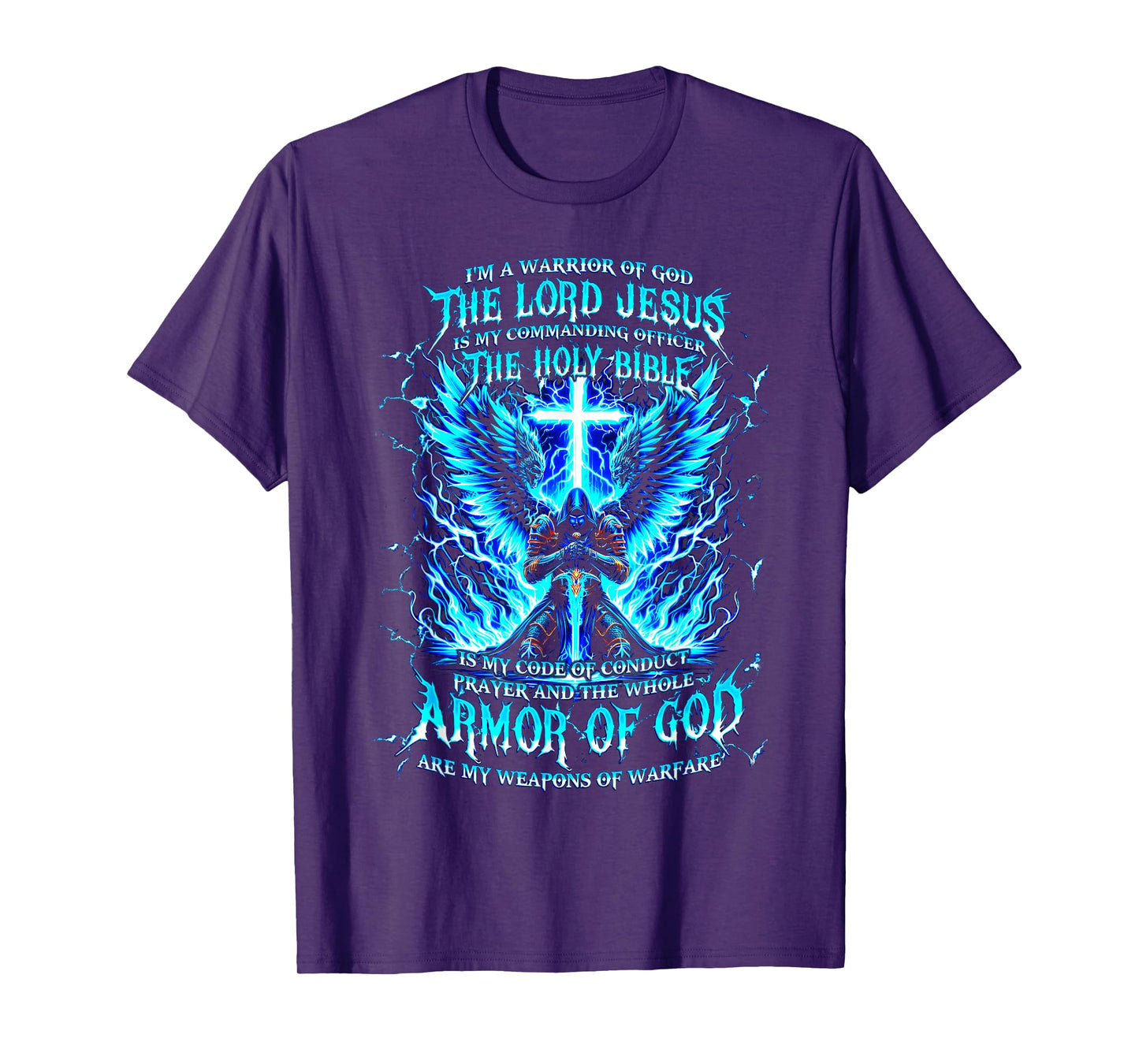 I’m A Warrior Of God Armor Of God Christian T-Shirt