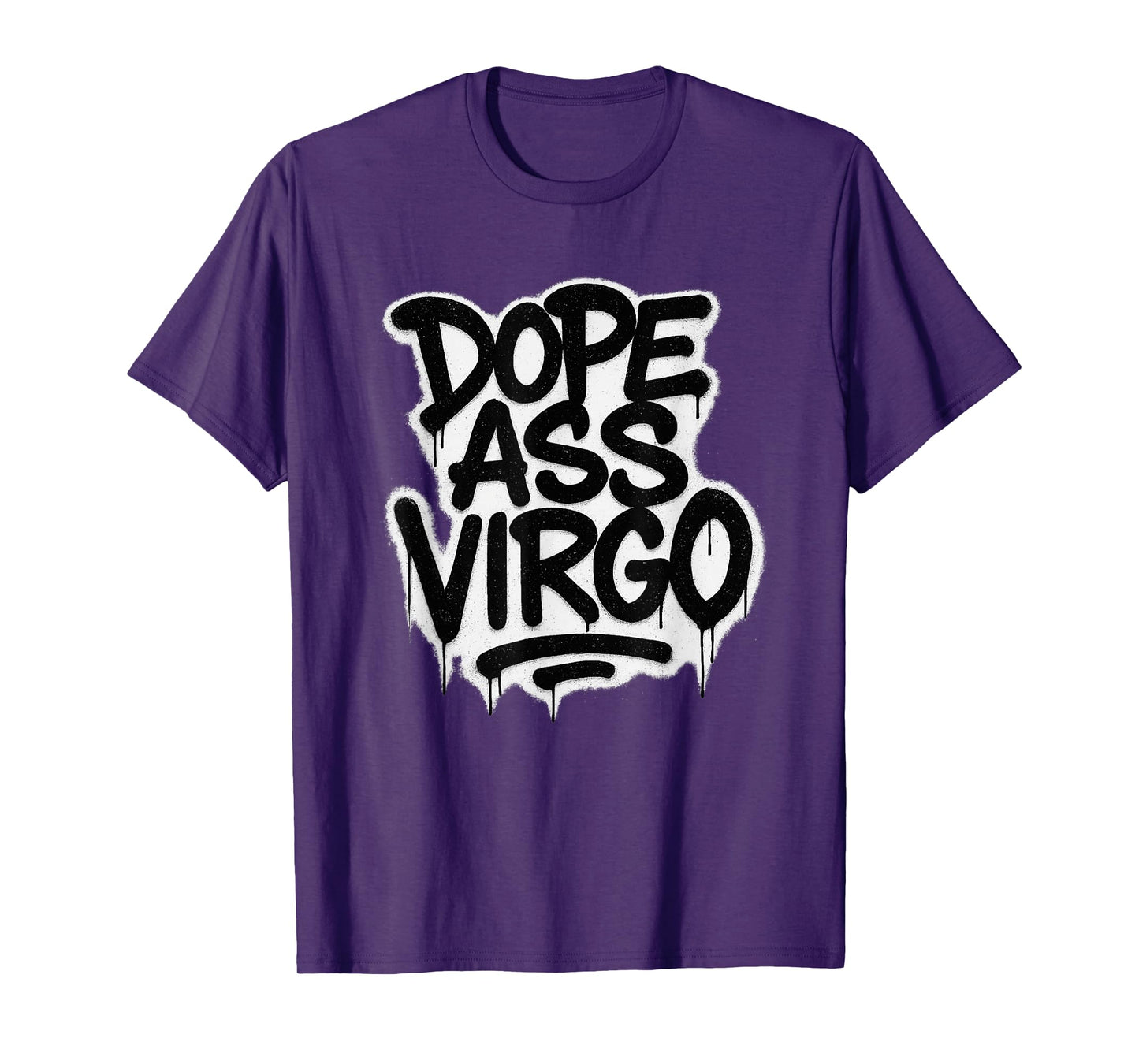 Dope Ass Virgo Zodiac Sign Graffiti T-Shirt