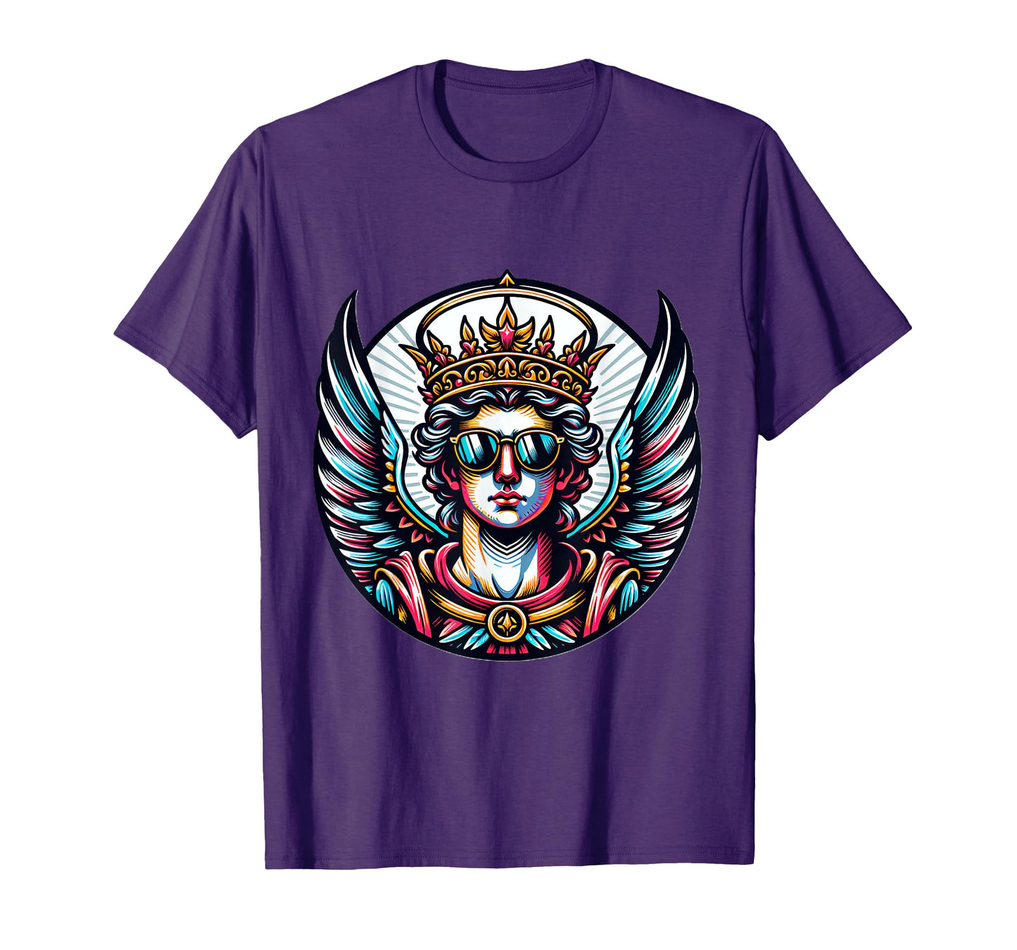 Gangsta Archangel Michael Costume Saint Michael T-Shirt
