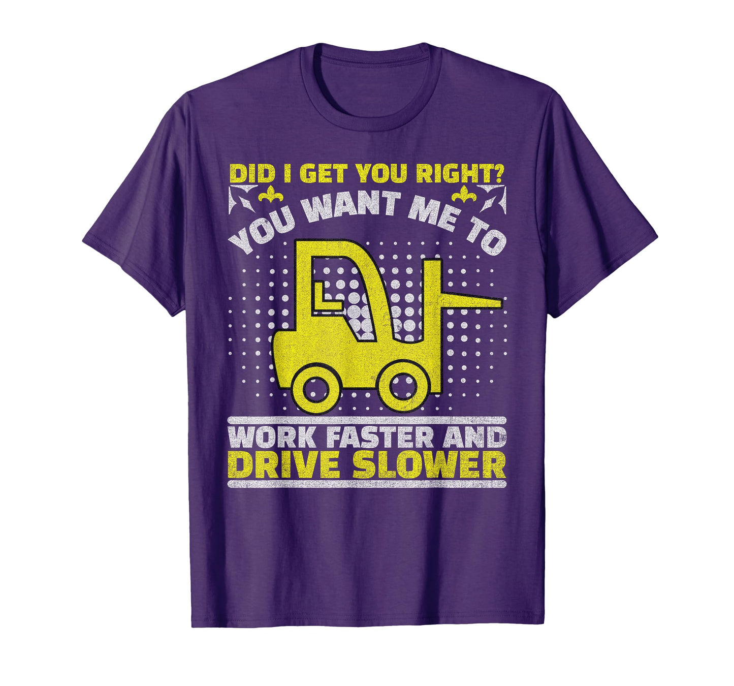 Forklift Operator Jobs & Certified Forklift Driver T-Shirt