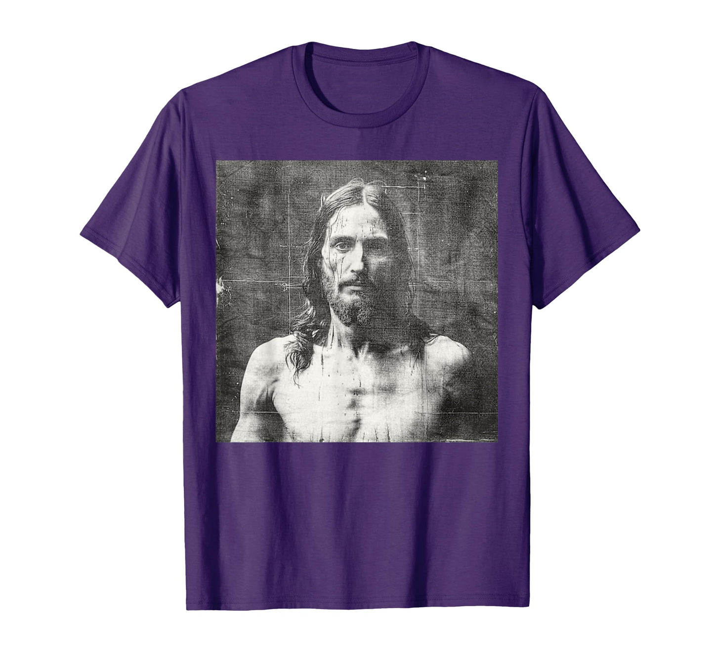 Vintage Jesus Shroud Of Turin T-Shirt