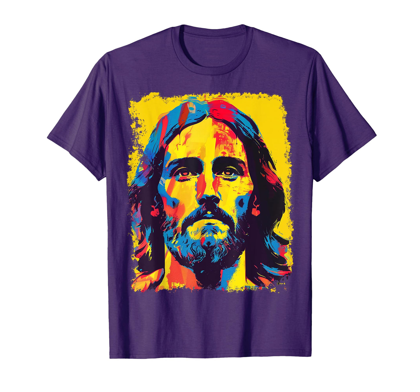 Jesus Christ Pop Art Graphic T-Shirt