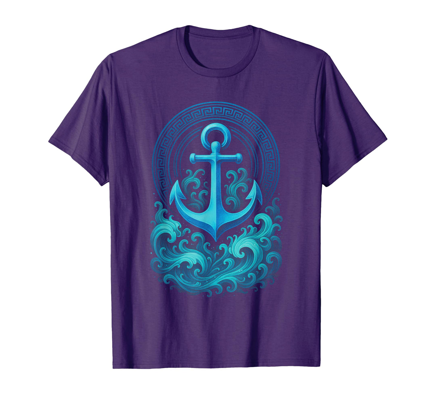 Poseidon Trident Symbol - Ancient Greek Mythology T-Shirt