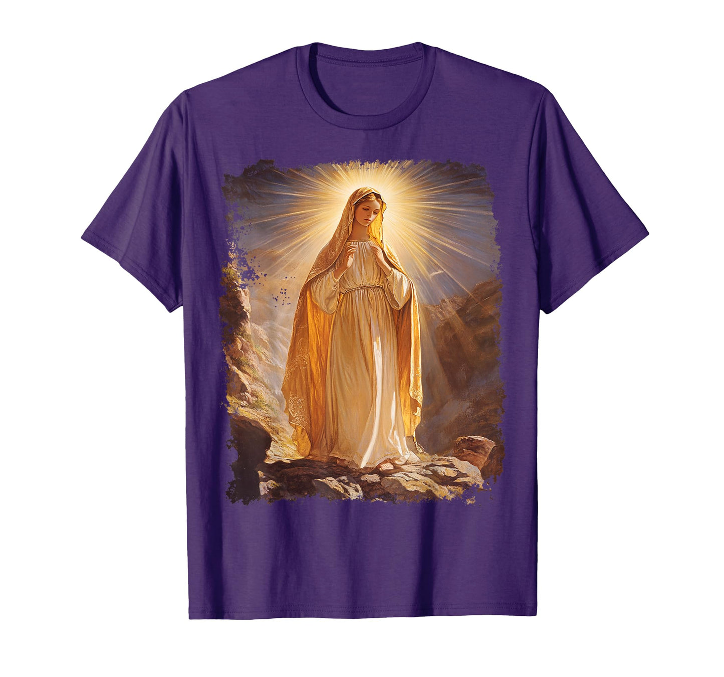 The Virgin Mary Christian Church Religion Women's T-Shirt