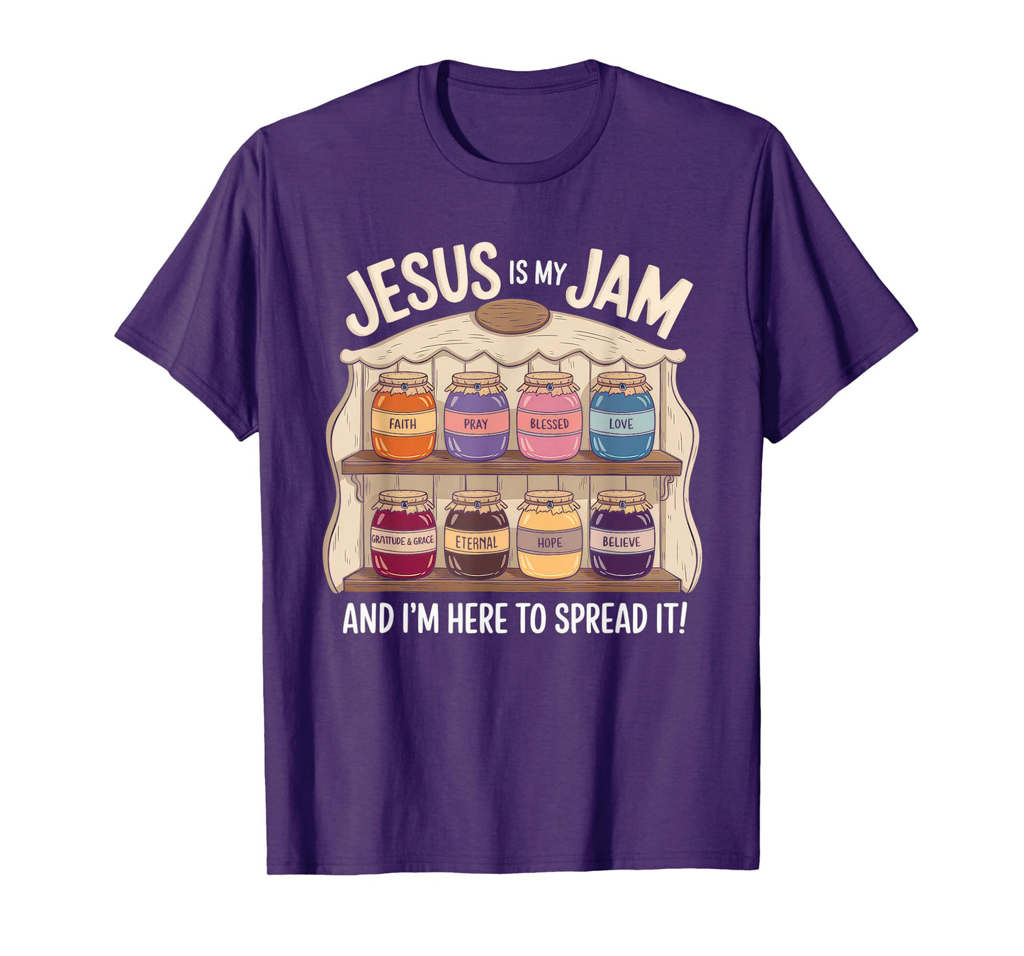 Jesus is My Jam Tshirt Men Women Christian Bible Verse T-Shirt