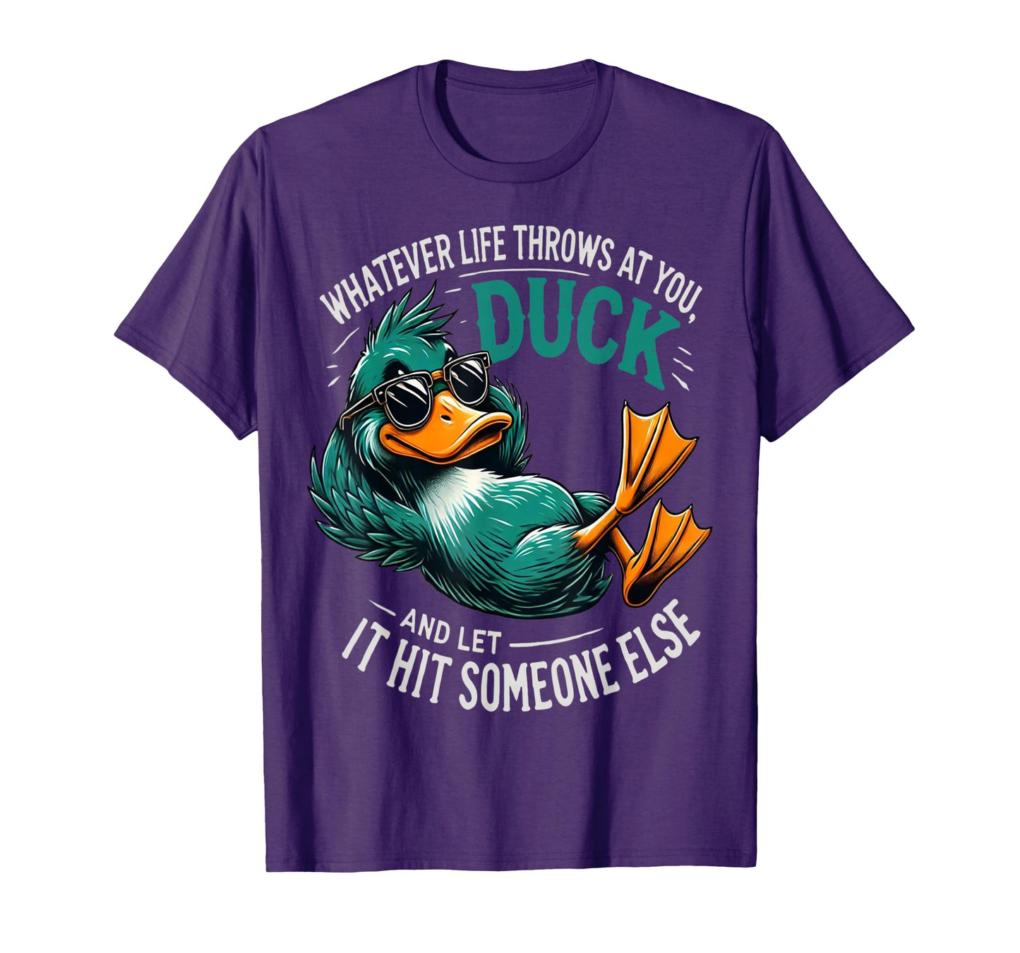 Funny Duck Graphic Tees Men Women Teens Funny Quote Gift T-Shirt