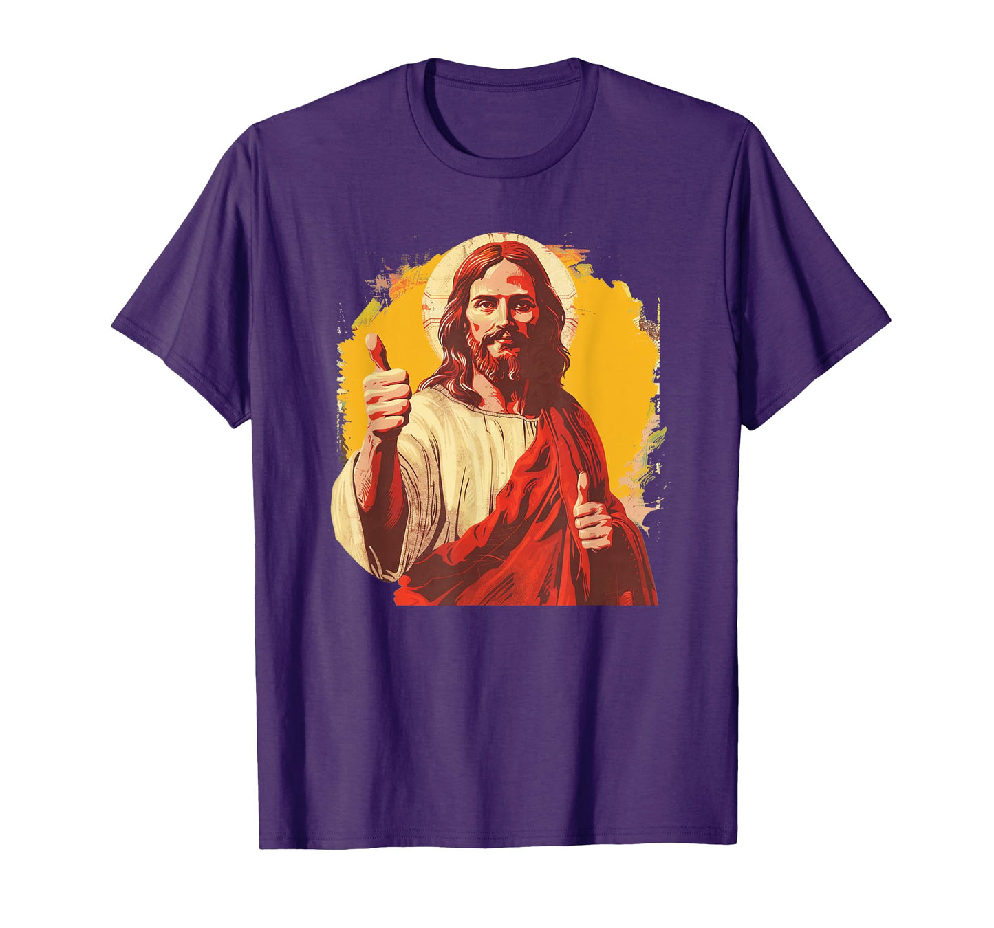 Pretty Jesus Christ with Thumb up T-Shirt