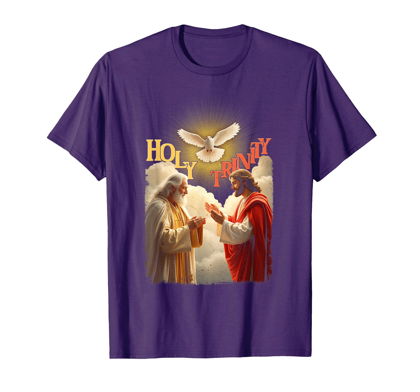 Holy Trinity Father Son Holy Spirit Catholic Christian T-Shirt