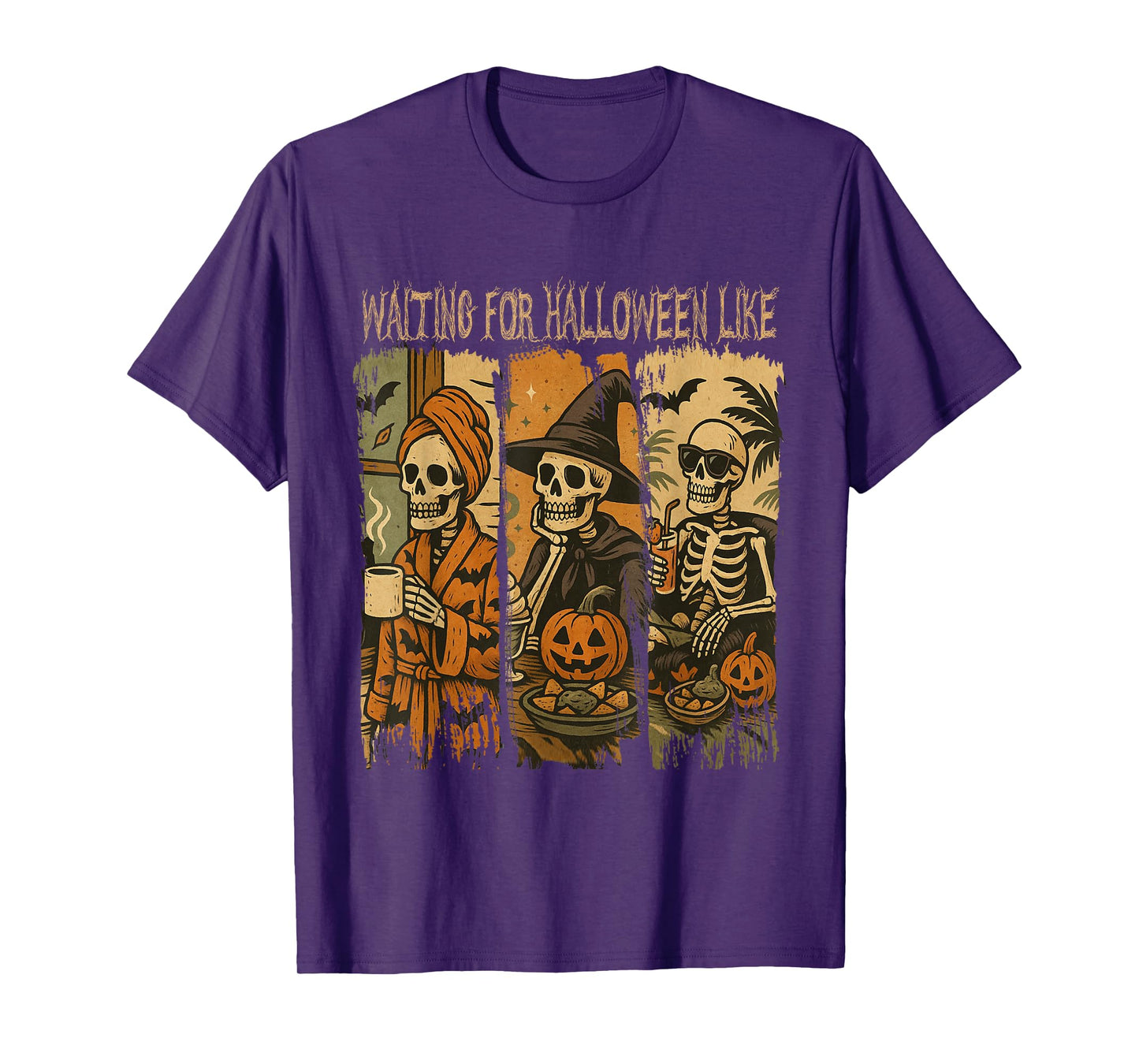 Waiting For Halloween Like Halloween countdown 2025 T-Shirt