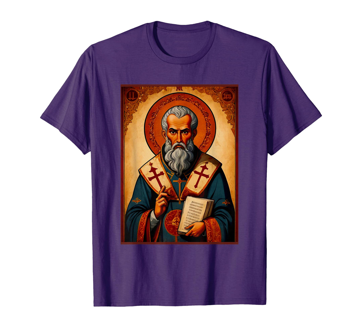 St. Ignatius of Antioch Greek Eastern Orthodox Byzantine Art T-Shirt