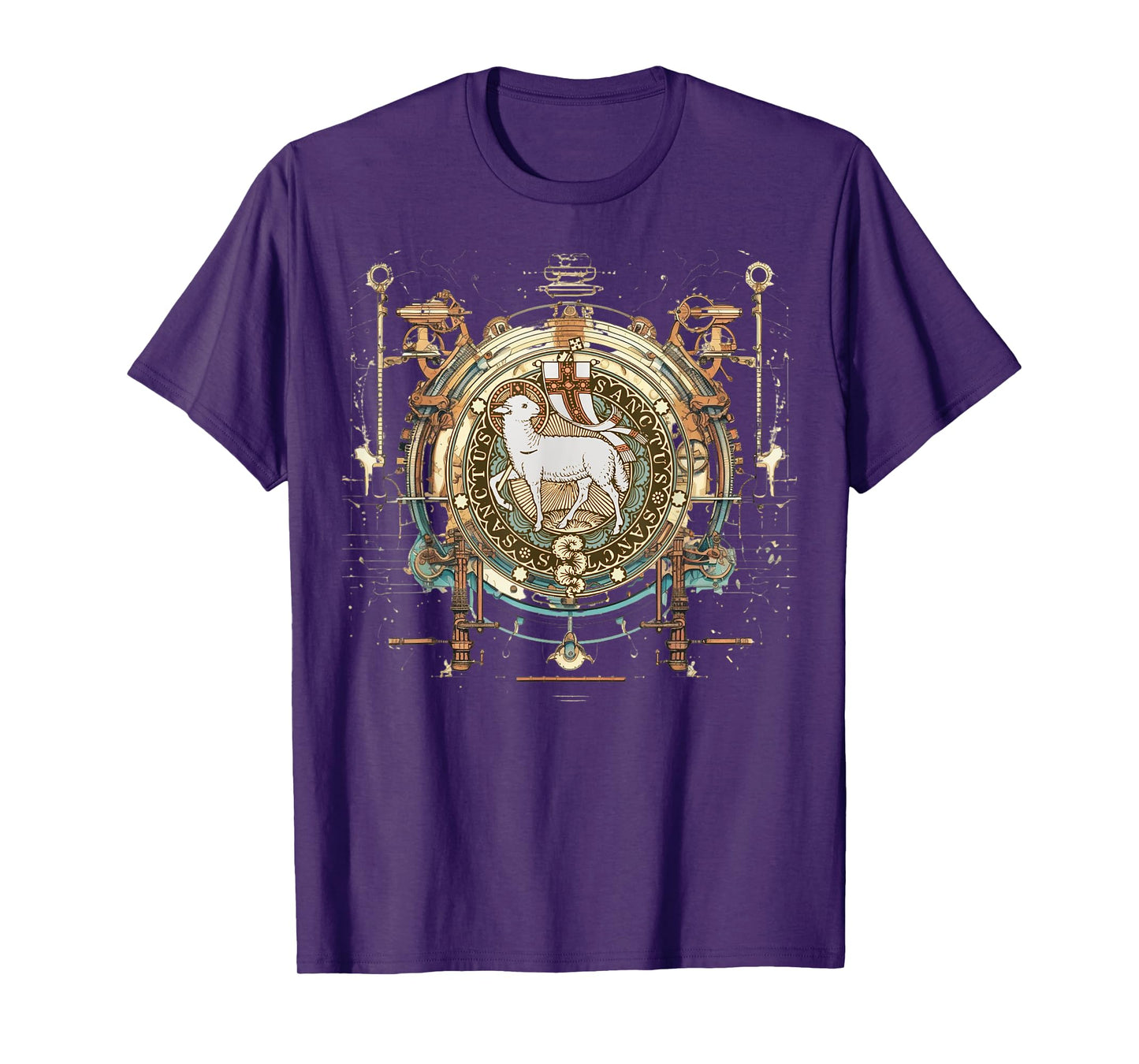 Agnus Dei Sanctus Traditional Latin Mass Catholic T-Shirt