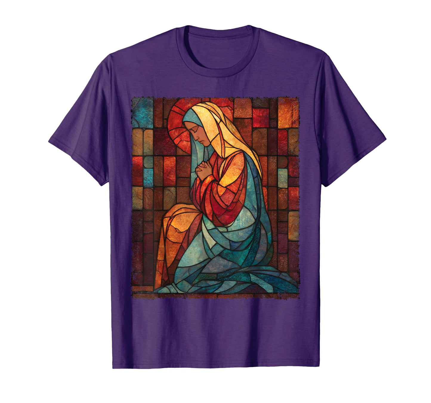 Vintage The Virgin Mary Praying T-Shirt
