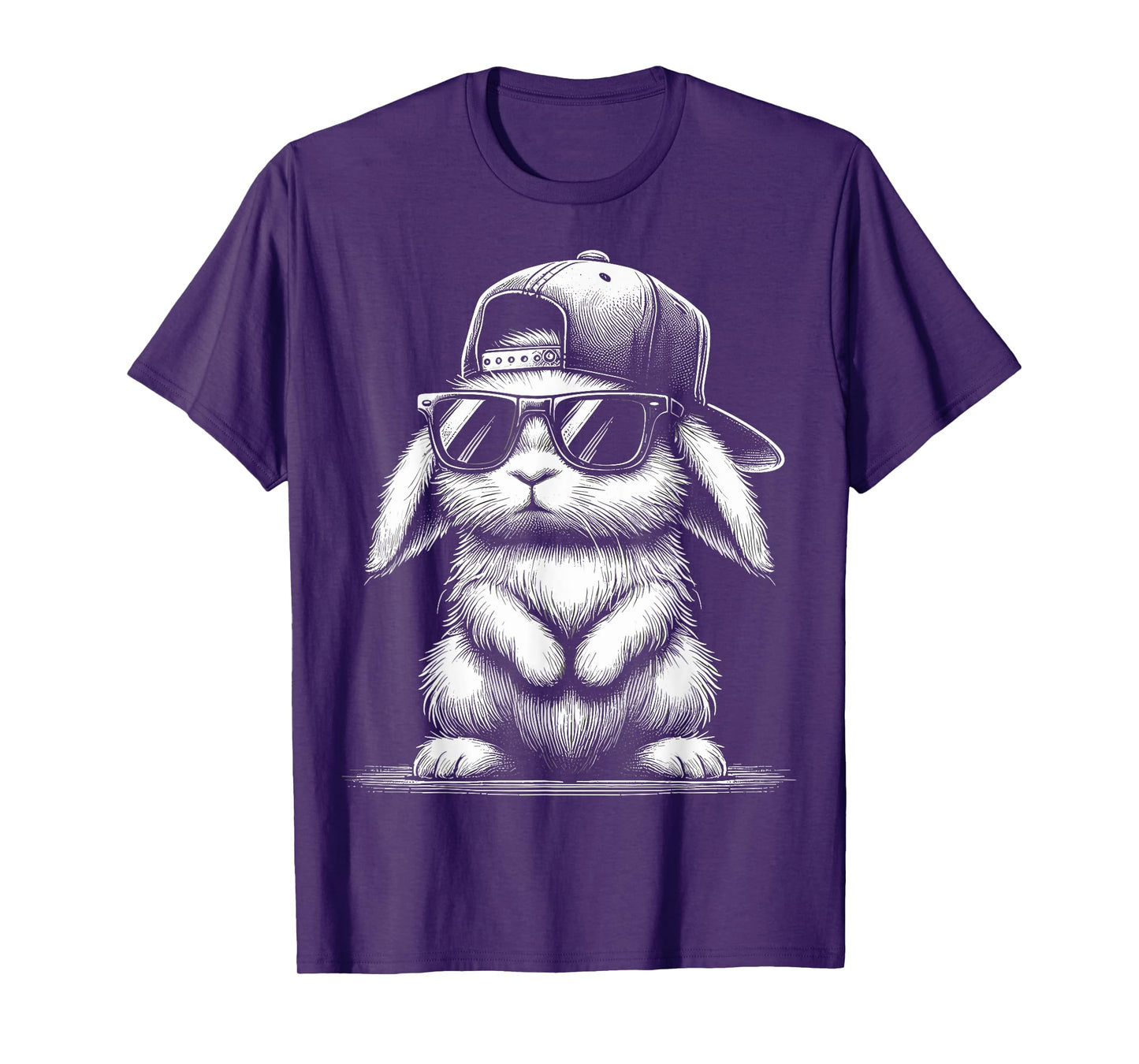 Happy Easter Day Bunny Face Easter Day T-Shirt