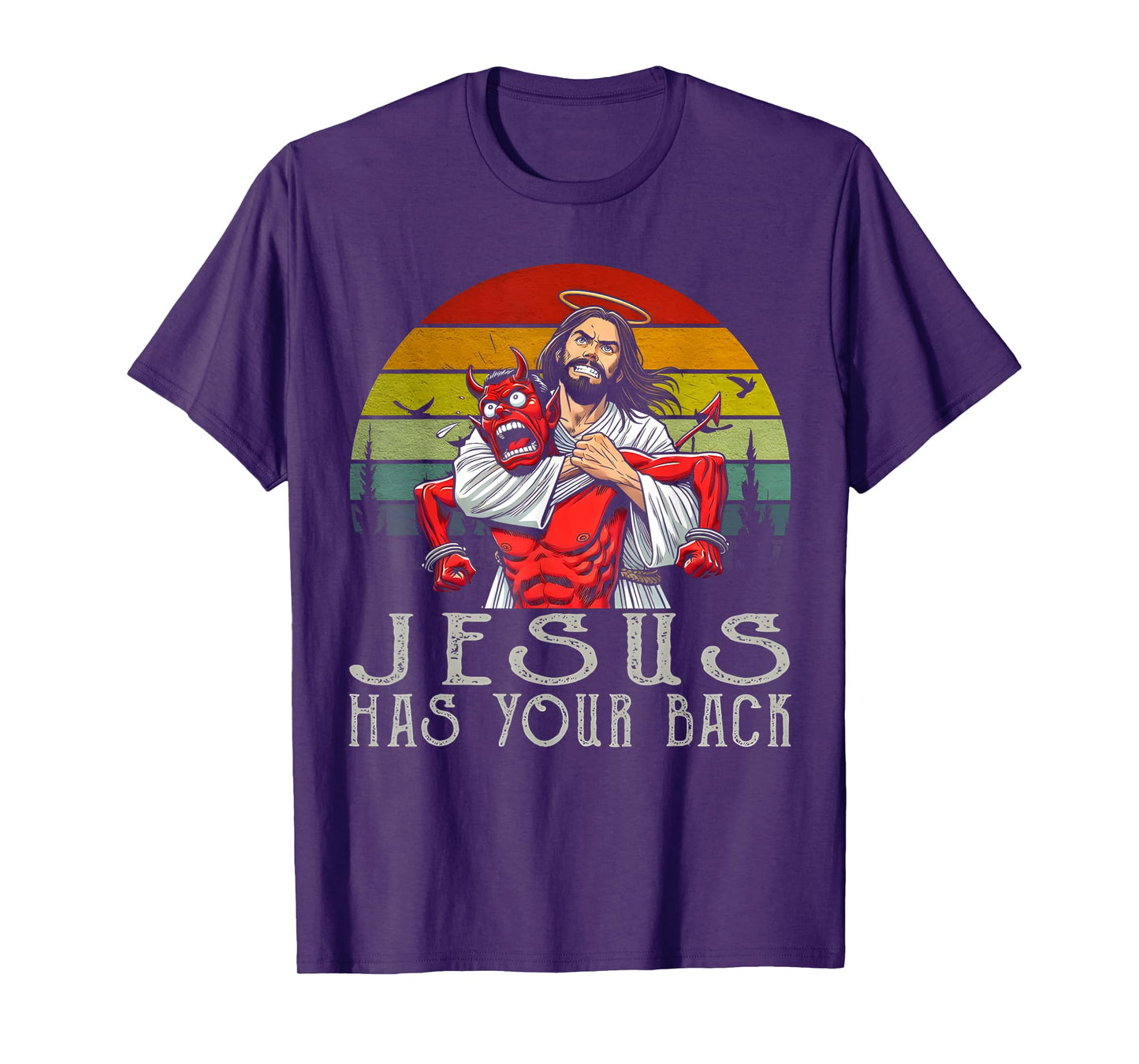 Jesus Has Your Back ! Jesus T Shirt T-Shirt