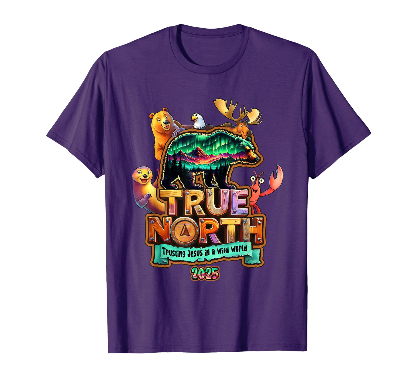 True-North VBS 2025 Trusting Jesus Wilderness Christian T-Shirt