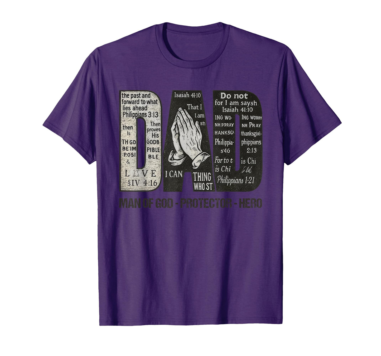 Dad Man of God, Christian Dad T-Shirt