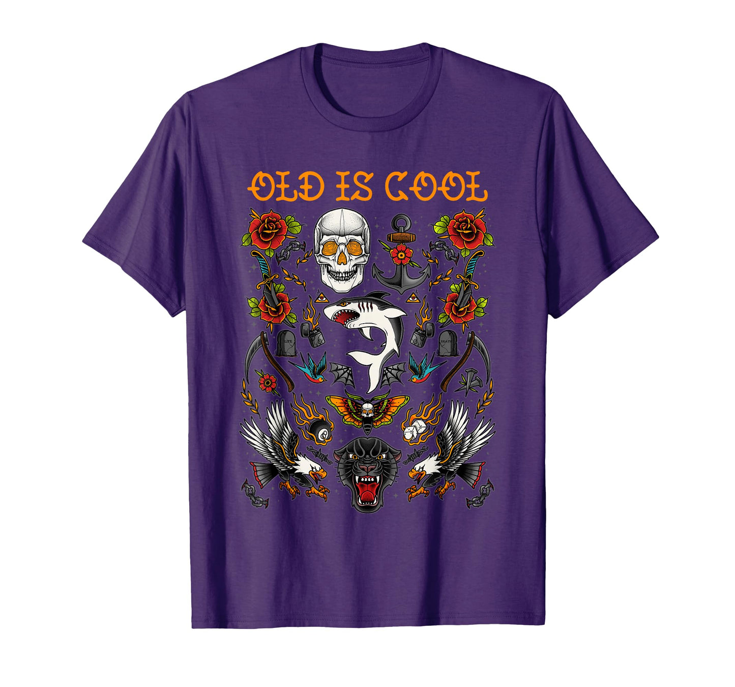 Old School Traditional Tattoo Style Shirt for Tattoo Artist T-Shirt