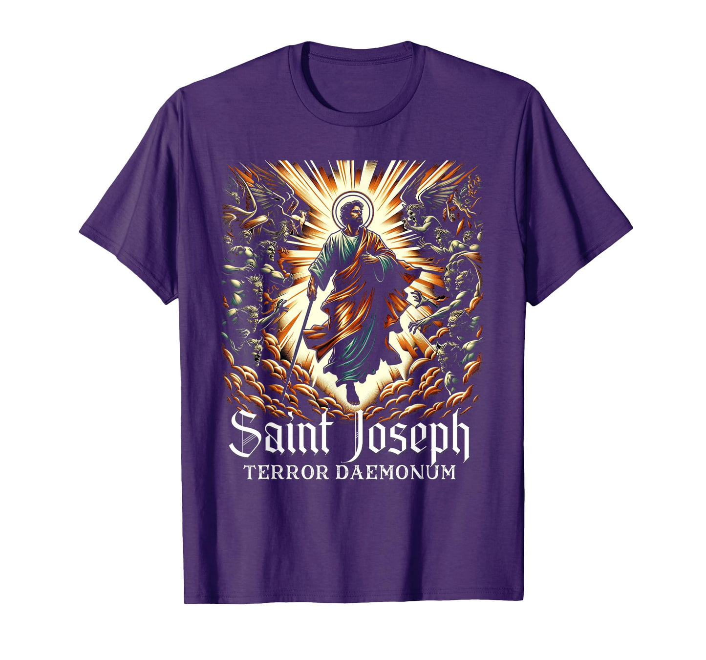 Saint Joseph Catholic Father And Worker T-Shirt